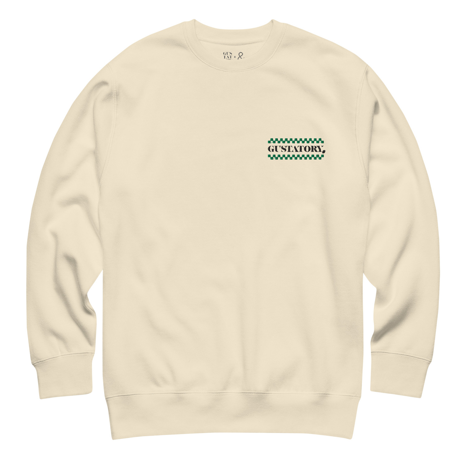 ANCHOR & CREW x GUSTATORY Have A Good Day Cotton Blend Embroidered Sweatshirt