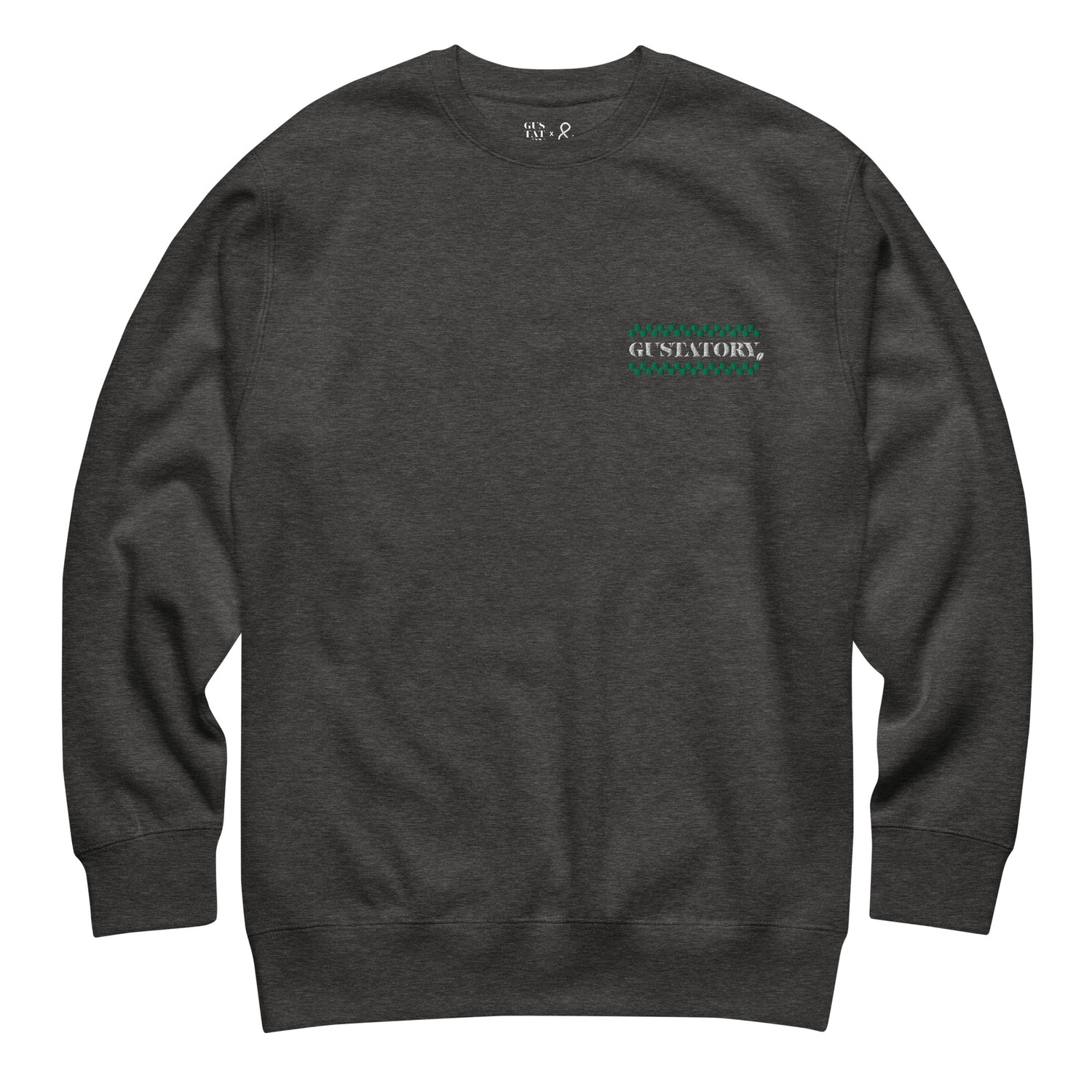 ANCHOR & CREW x GUSTATORY Have A Good Day Cotton Blend Embroidered Sweatshirt