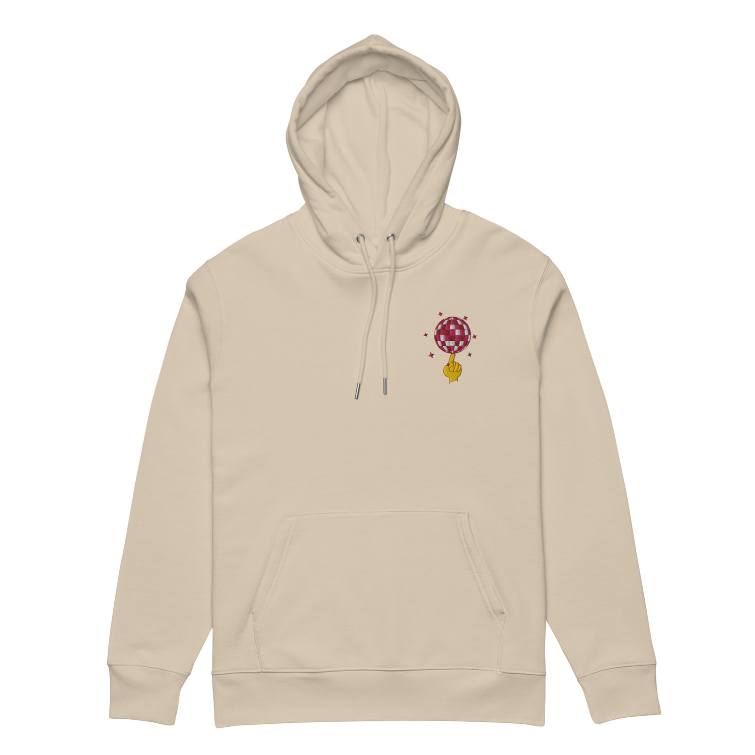 ANCHOR & CREW Acceptable At The Time DISCO! Organic Cotton Embroidered Heavyweight Hoodie