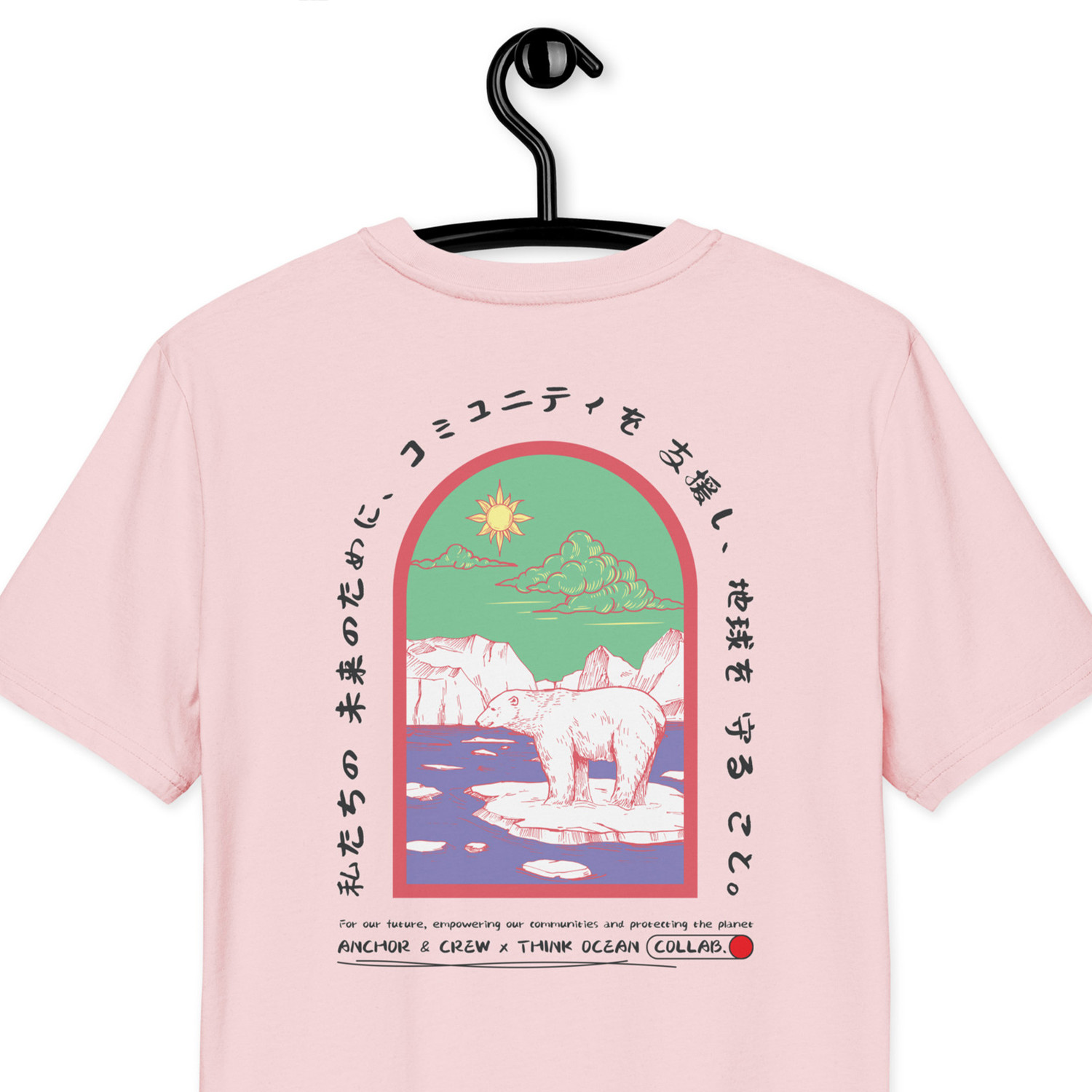 Think Ocean 06 Japan Gurafiku Organic Cotton T-Shirt