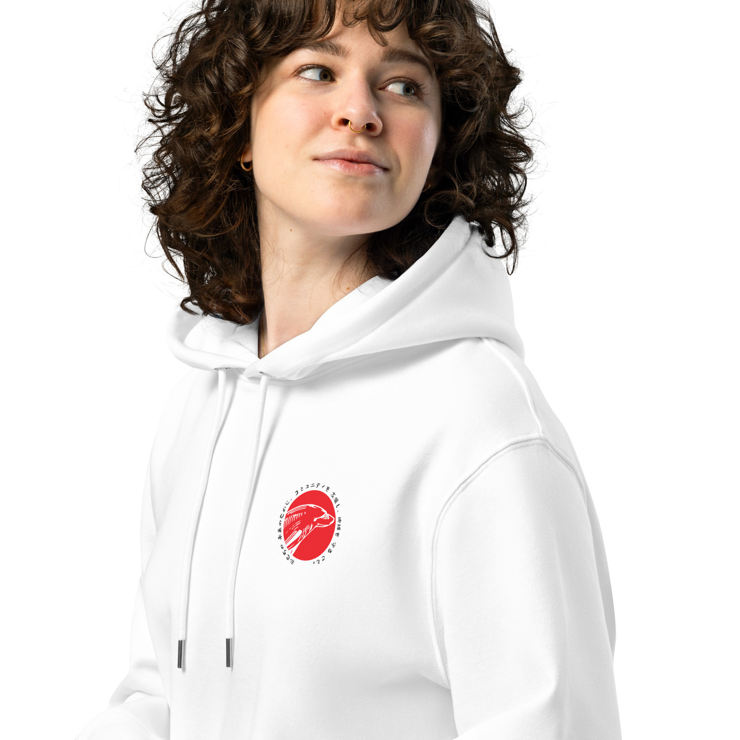 Think Ocean 05 Japan Gurafiku Organic Cotton Heavyweight Hoodie