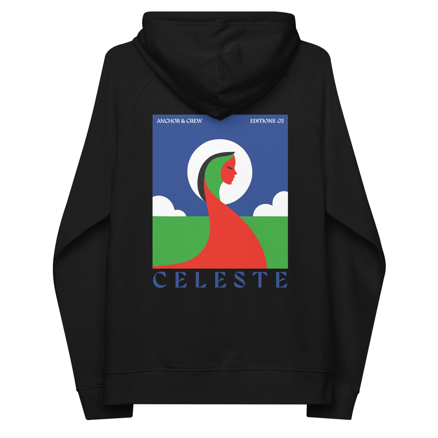 Anchor & Crew  03 Celeste EDITIONS Organic Cotton Hoodie