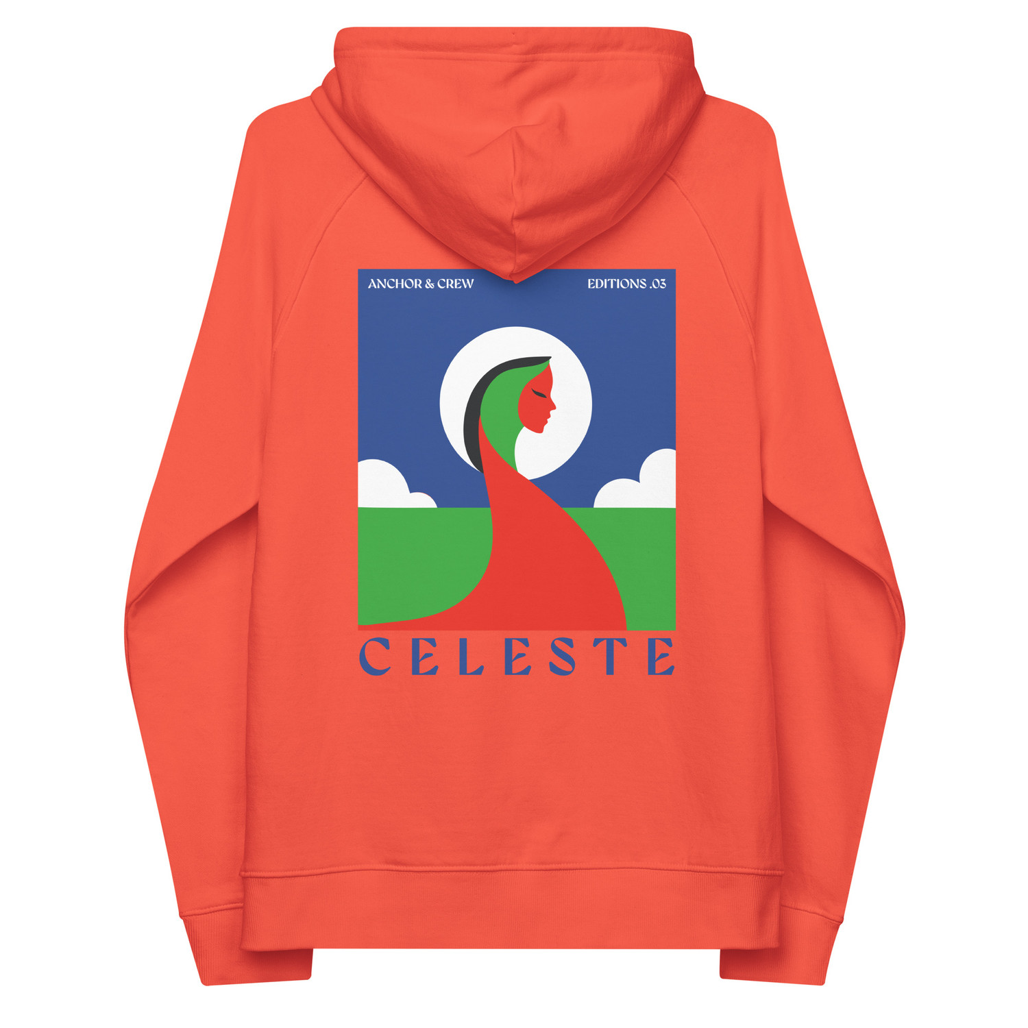 Anchor & Crew  03 Celeste EDITIONS Organic Cotton Hoodie