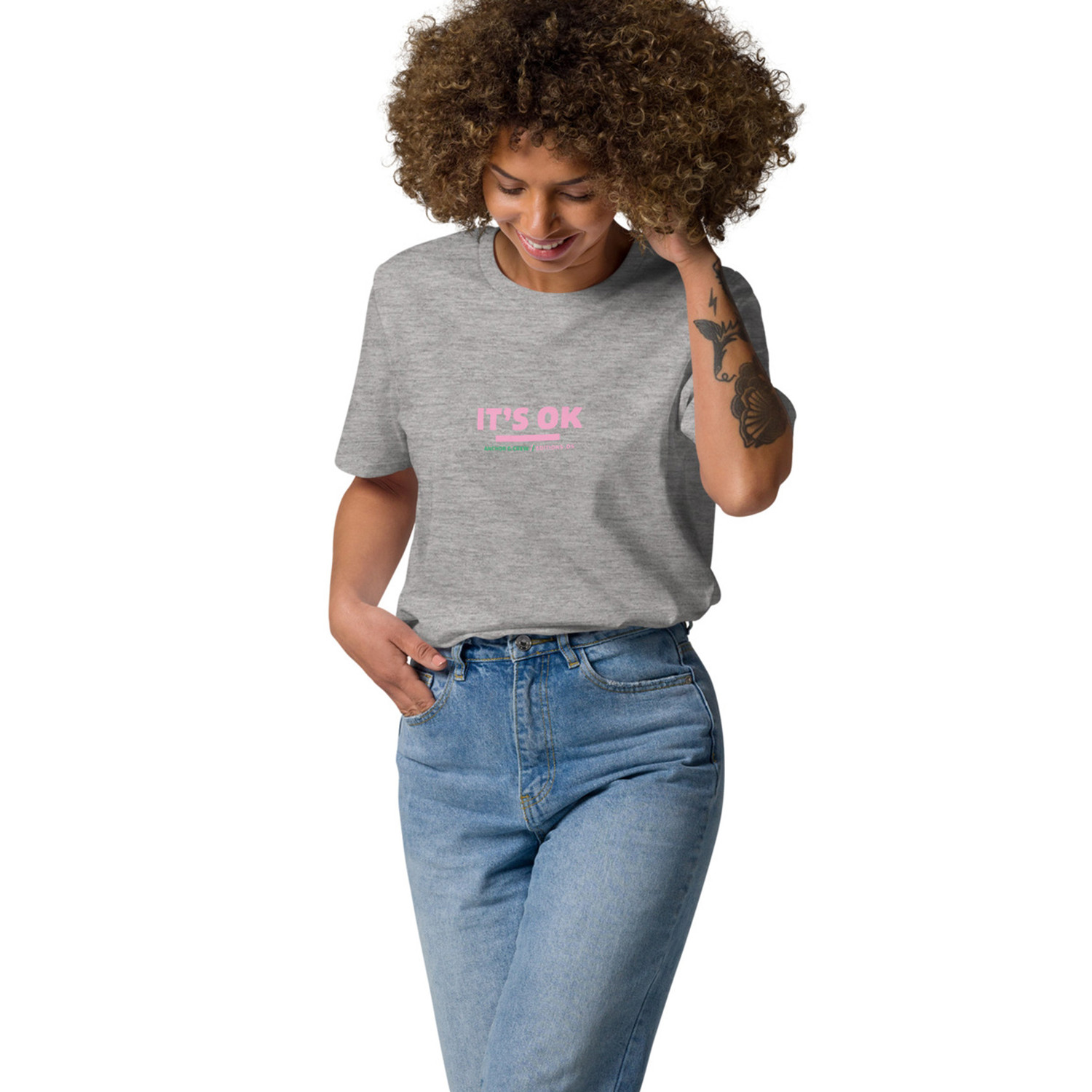 ANCHOR & CREW 05 It's Ok EDITIONS Organic Cotton T-Shirt