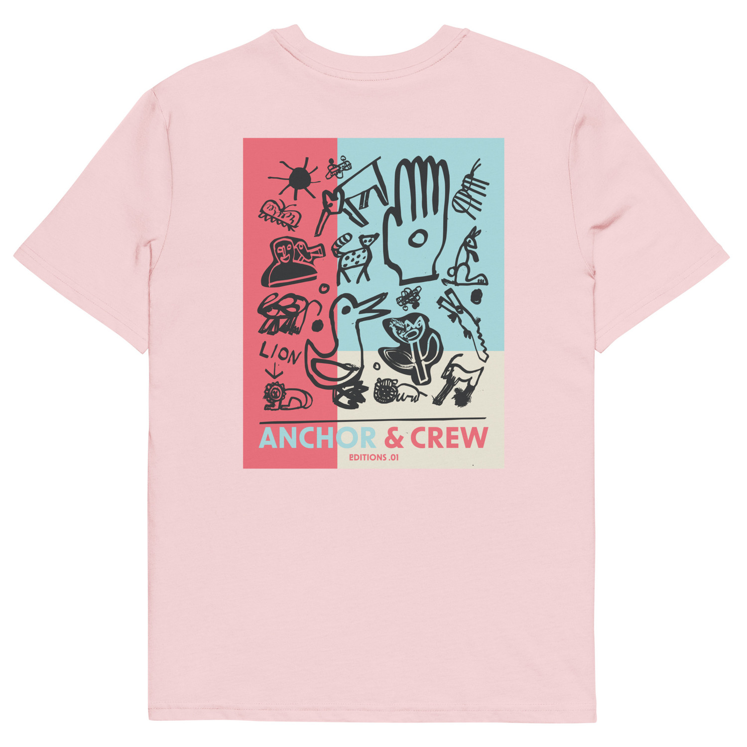 ANCHOR & CREW 01 Moon Safari EDITIONS Organic Cotton T-Shirt 