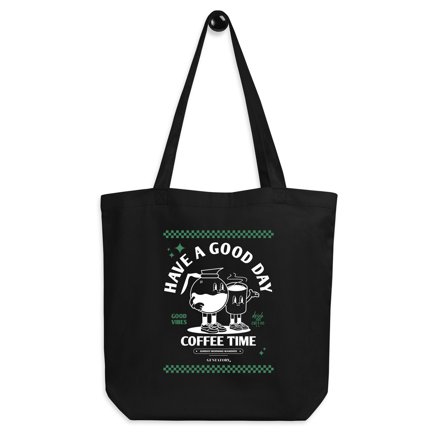 GUSTATORY Have A Good Day Recycled Cotton Tote Bag