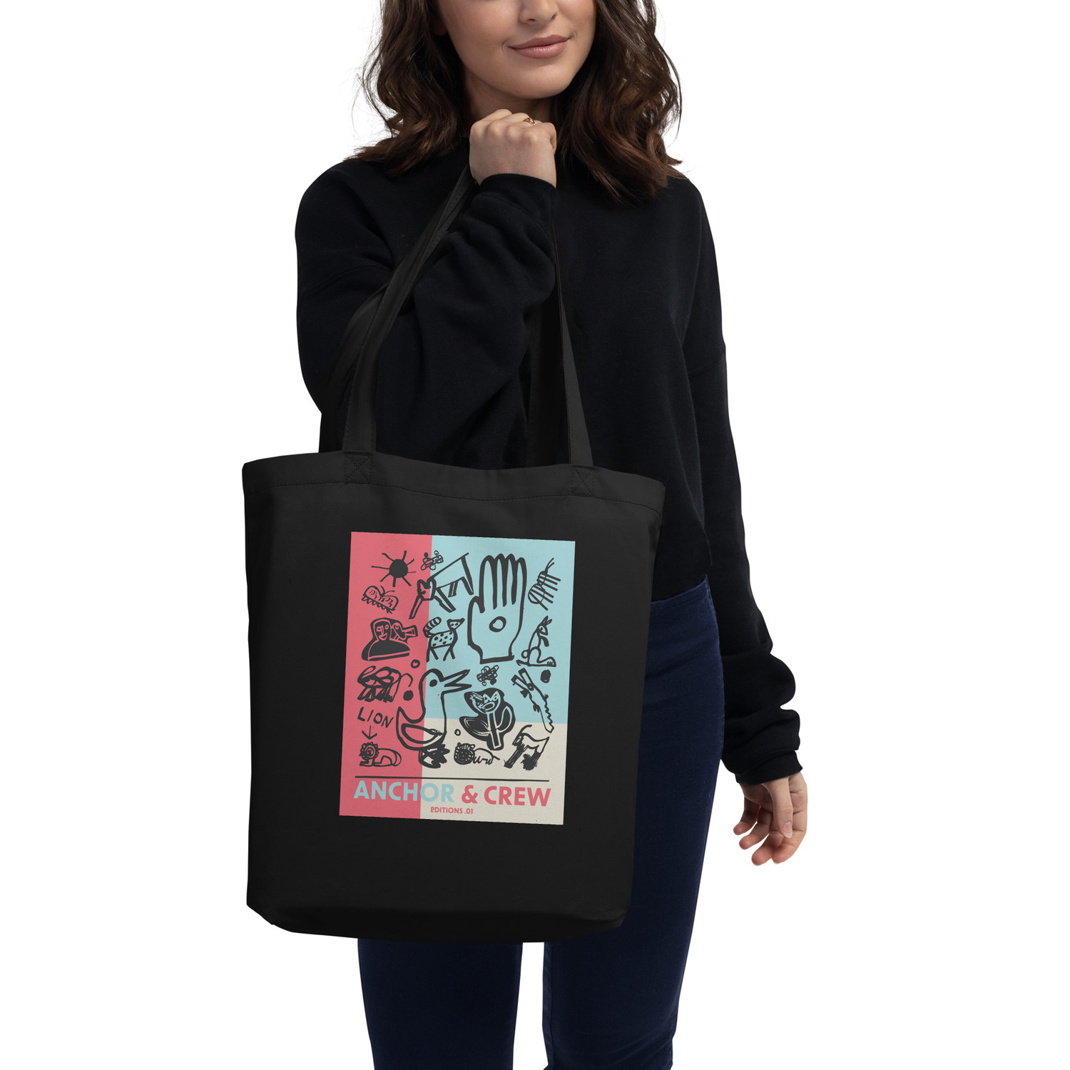 ANCHOR & CREW 01 Moon Safari EDITIONS Recycled Cotton Tote Bag