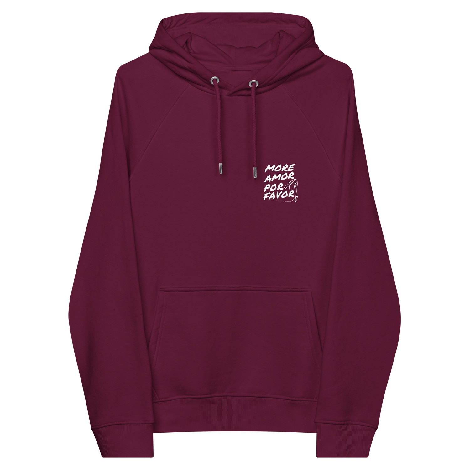 ANCHOR & CREW 09 More Amor Por Favor EDITIONS Organic Cotton Hoodie