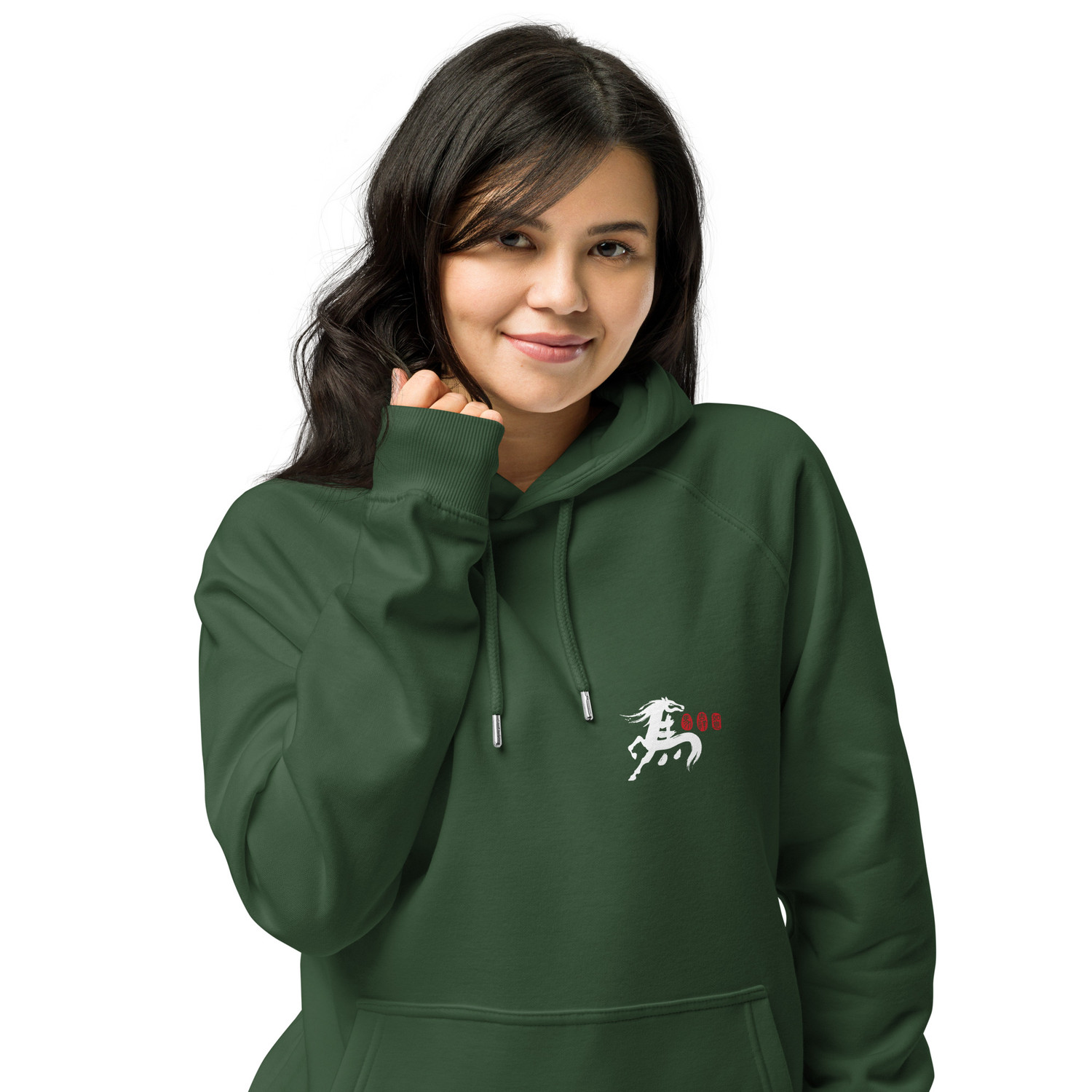 ANCHOR & CREW 10 Chinese Year Of The Horse EDITIONS Organic Cotton Hoodie