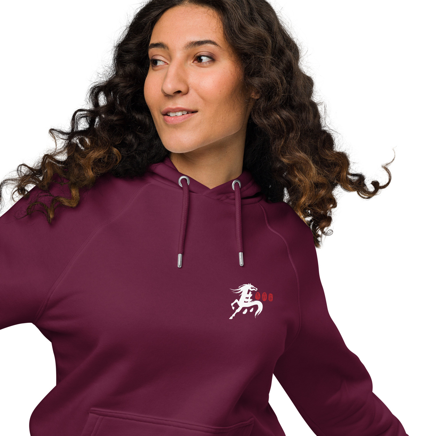 ANCHOR & CREW 10 Chinese Year Of The Horse EDITIONS Organic Cotton Hoodie