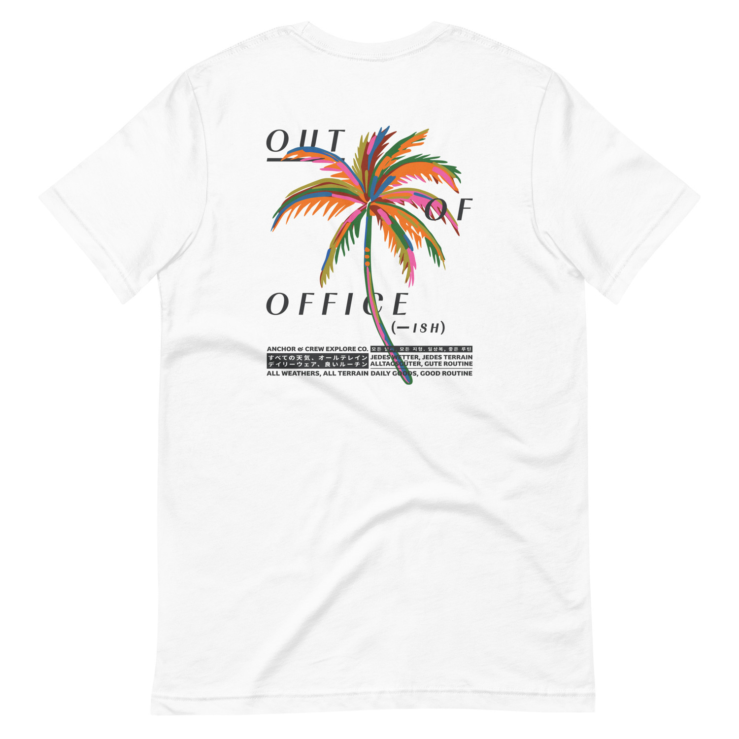 ANCHOR & CREW Out Of Office Passenger Organic Cotton T-Shirt