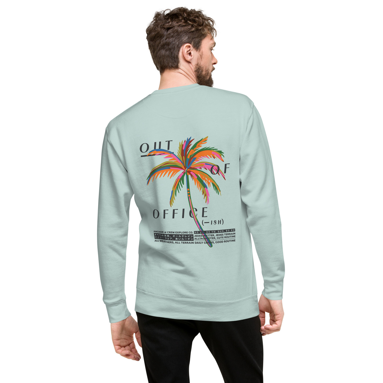 ANCHOR & CREW Out Of Office Passenger Organic Cotton Sweatshirt 