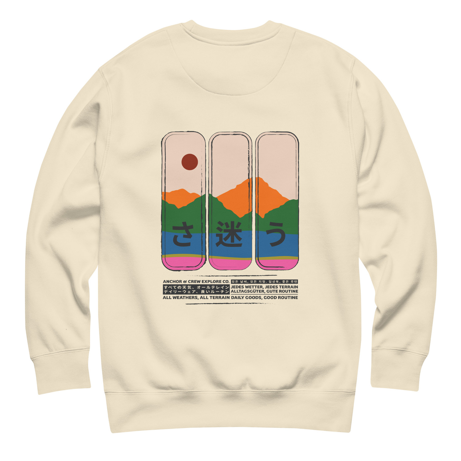 ANCHOR & CREW Nomad Passenger Organic Cotton Sweatshirt