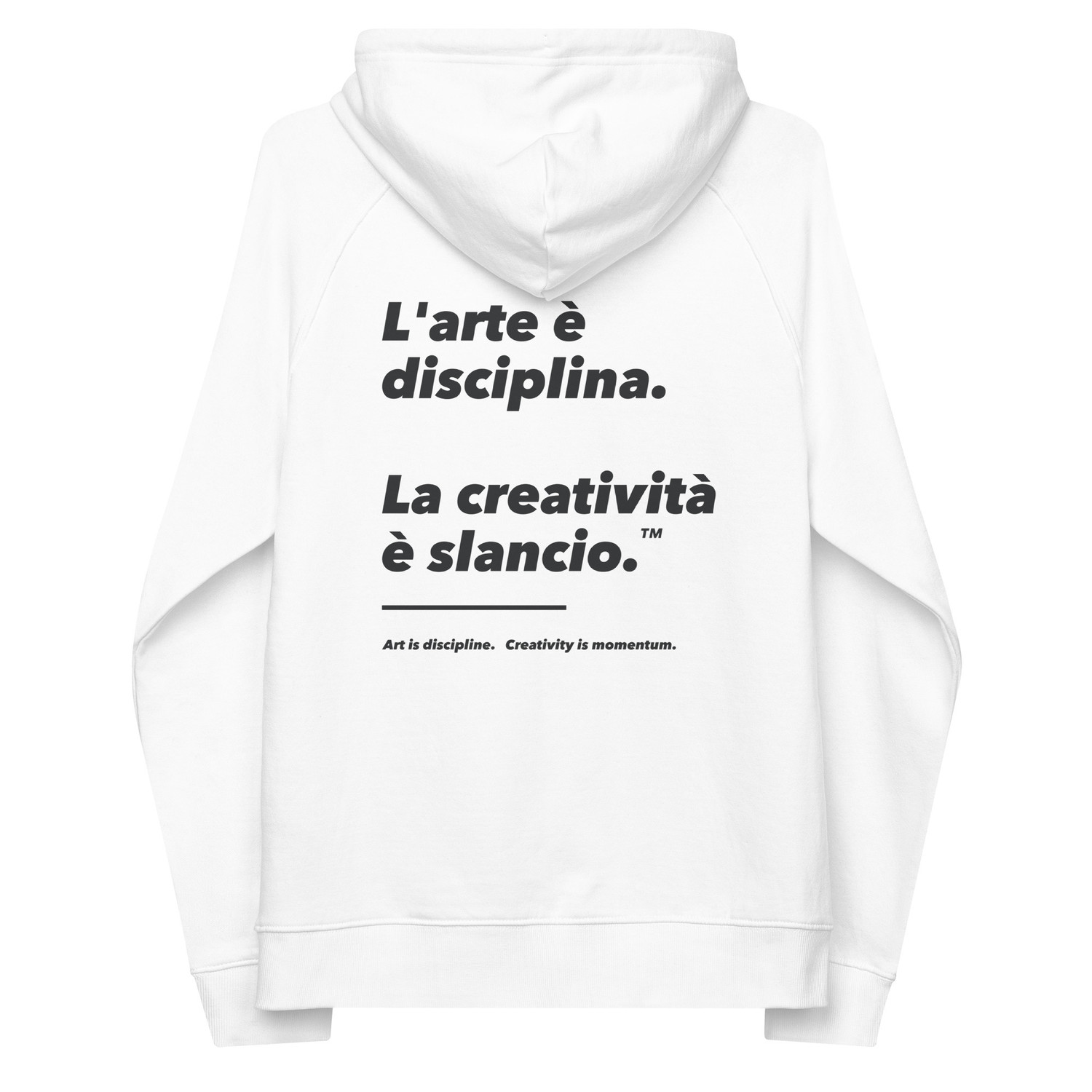ANCHOR & CREW Art & Momentum Creative Standard Organic Cotton Hoodie