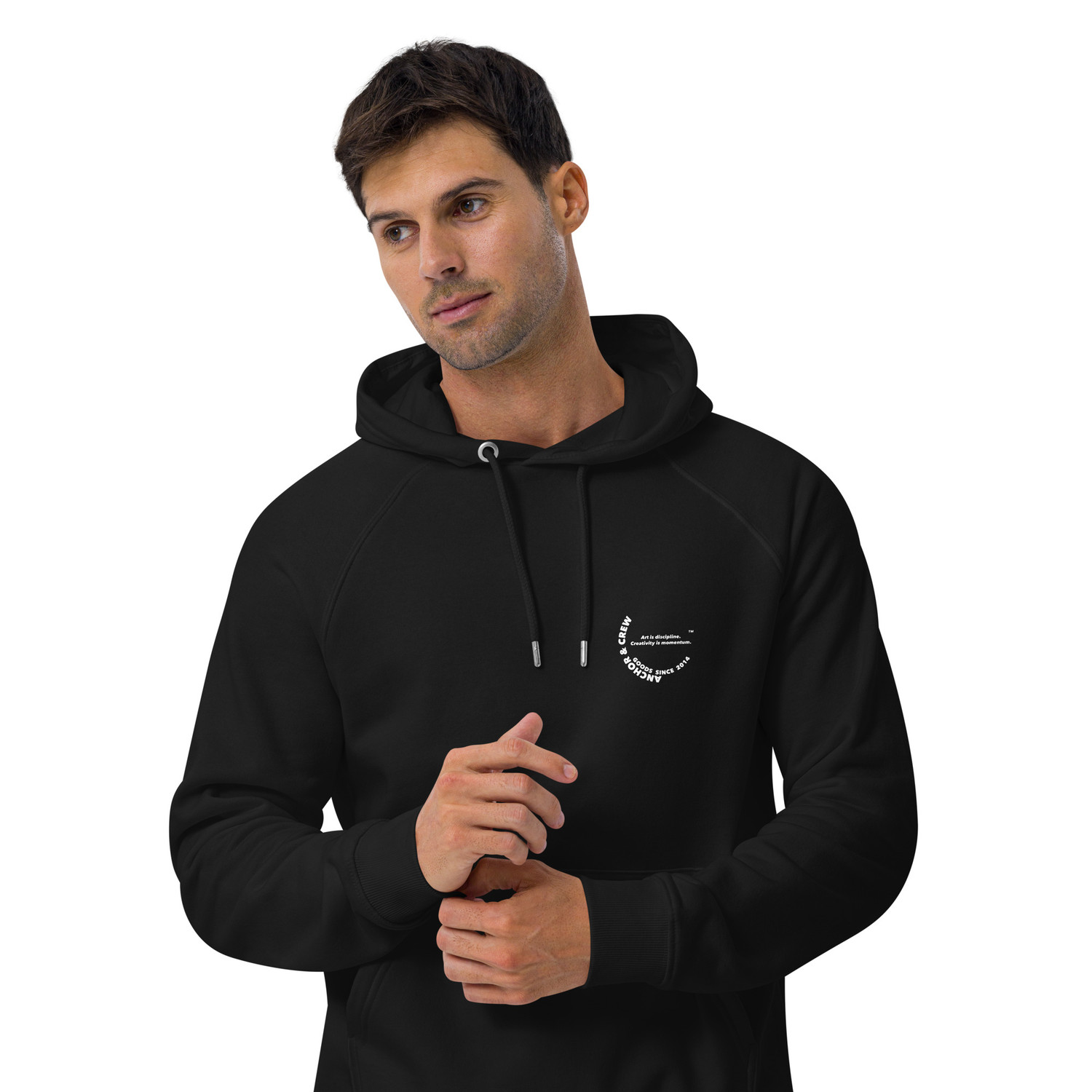 ANCHOR & CREW Art & Momentum Creative Standard Organic Cotton Hoodie