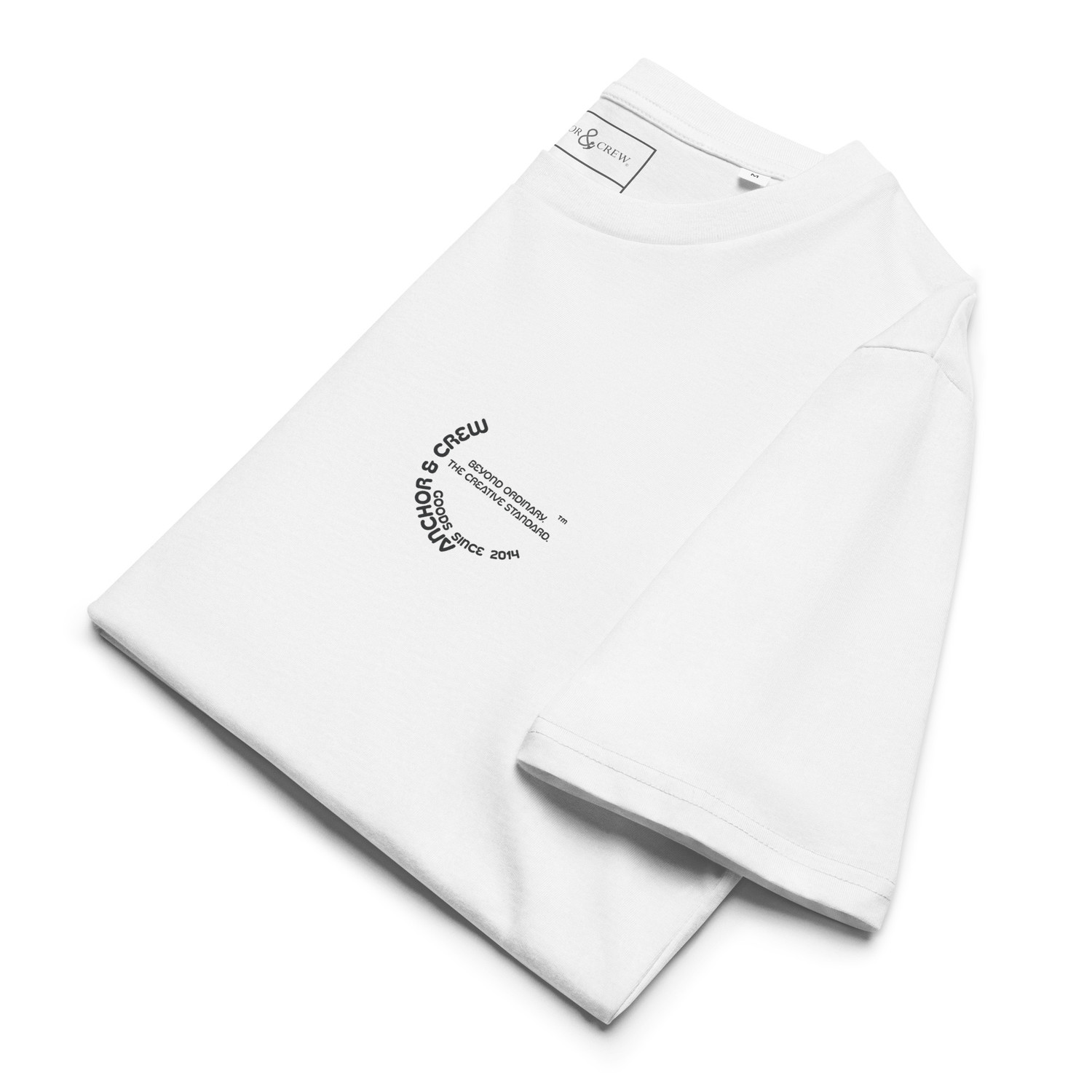 ANCHOR & CREW Beyond Ordinary Creative Standard Organic Cotton T-Shirt 