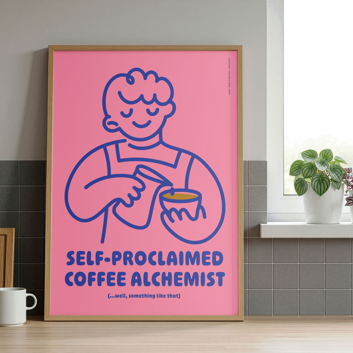 ANCHOR & CREW x GUSTATORY Coffee Alchemist Matte Art Print