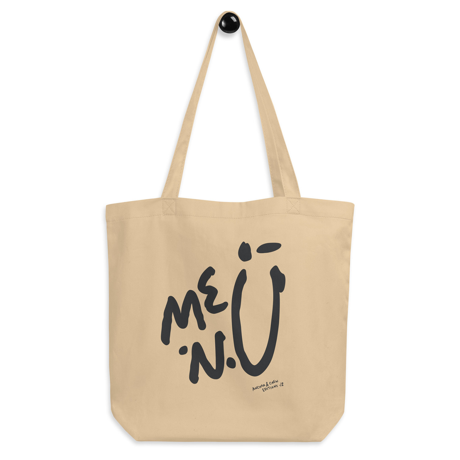 ANCHOR & CREW 12 me.n.u EDITIONS Recycled Cotton Tote Bag