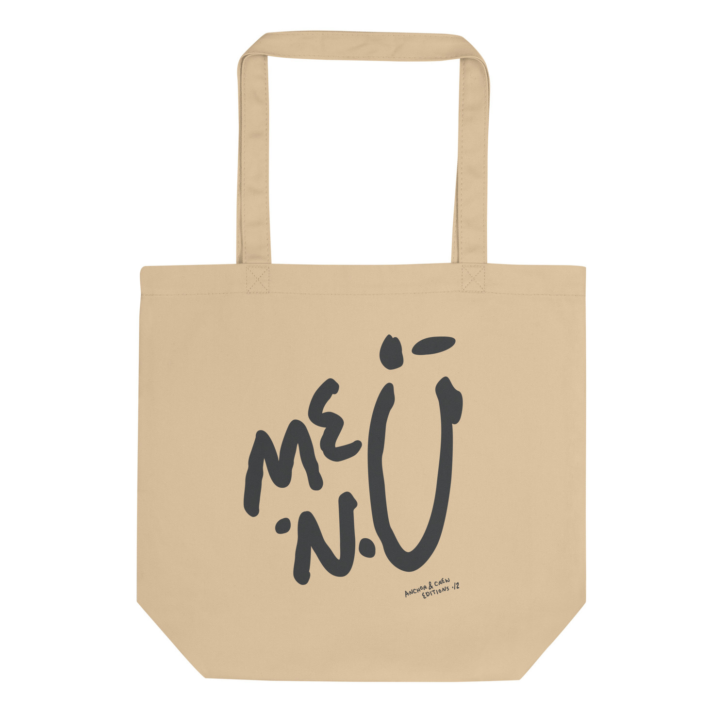 ANCHOR & CREW 12 me.n.u EDITIONS Recycled Cotton Tote Bag
