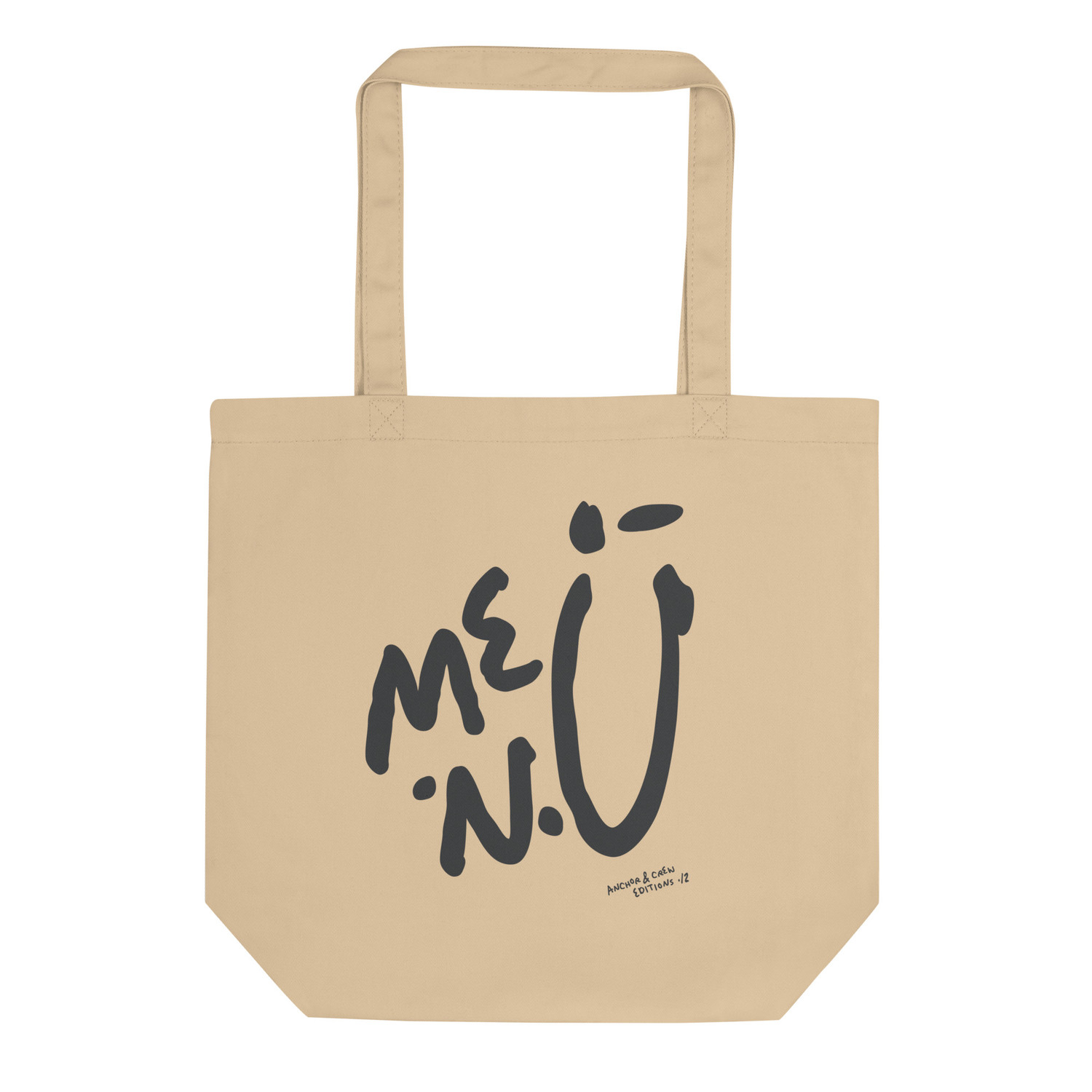 ANCHOR & CREW 12 me.n.u EDITIONS Recycled Cotton Tote Bag