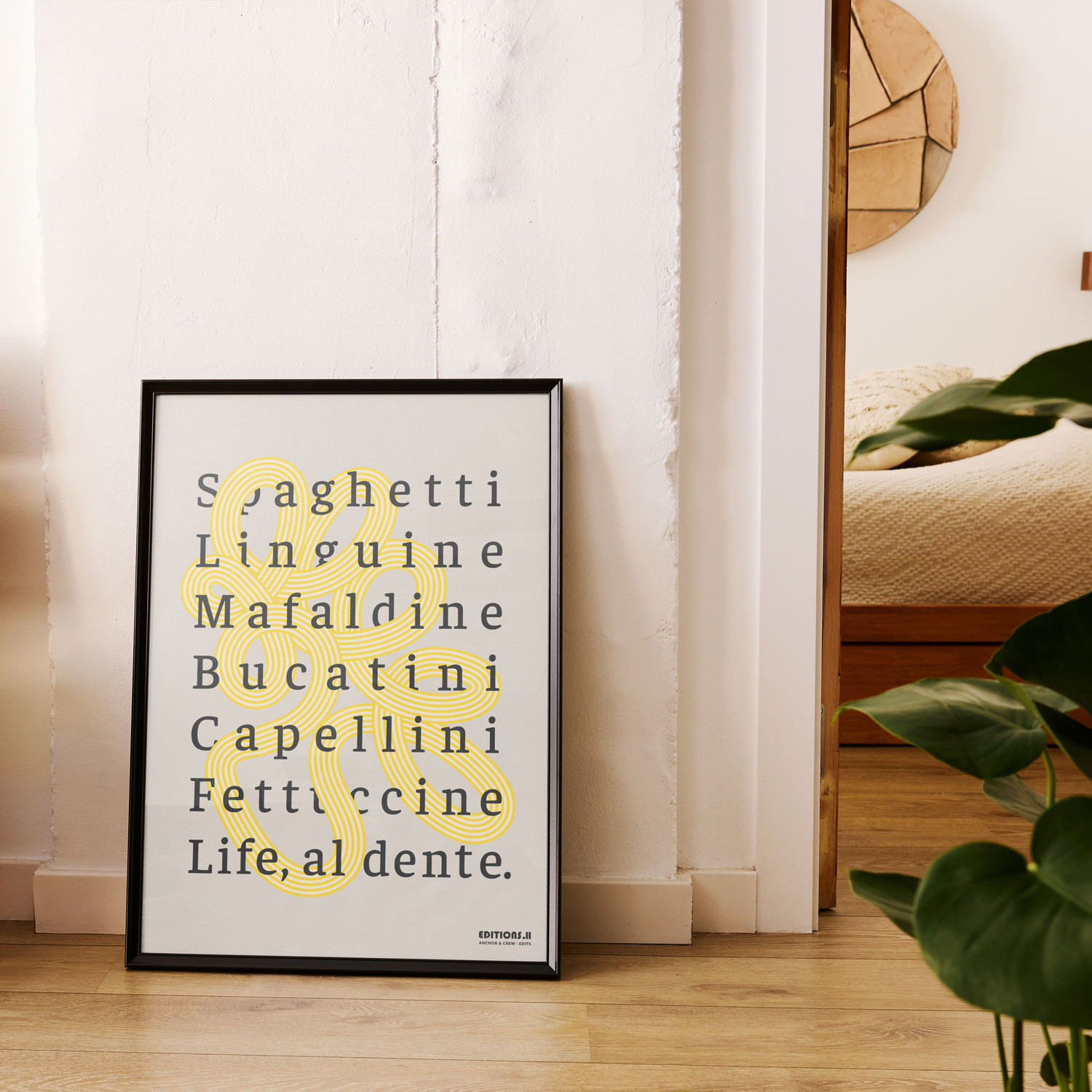 ANCHOR & CREW 11 Life, Al Dente EDITIONS Matte Art Print