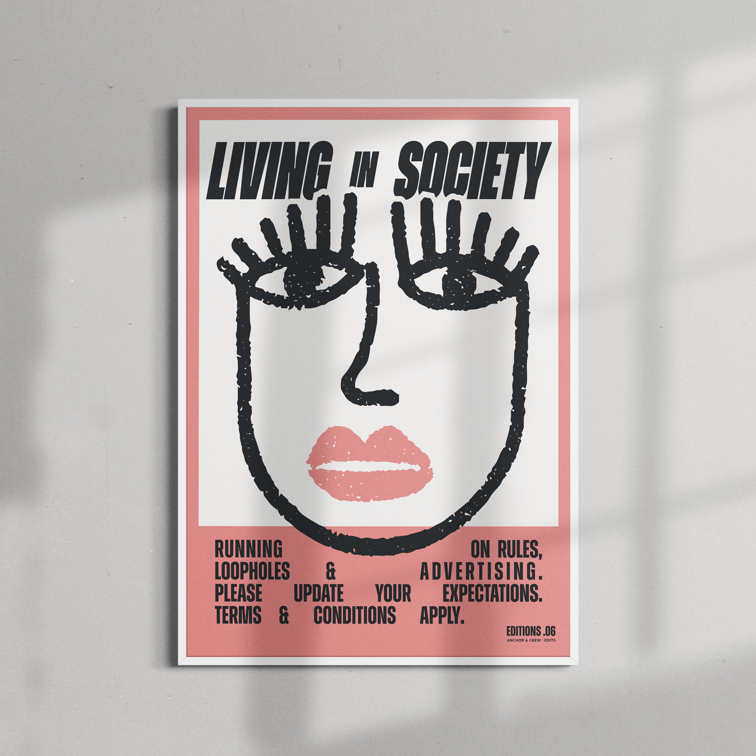 ANCHOR & CREW 06 Living In Society EDITIONS Matte Art Print