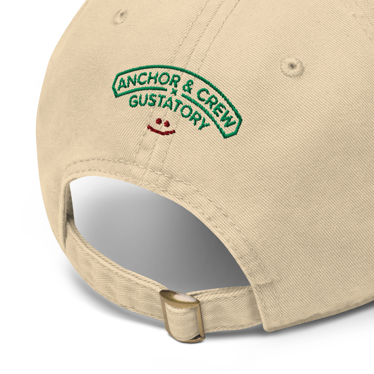 ANCHOR & CREW GUSTATORY Espresso Yourself Responsibly. Cotton Embroidered Cap 