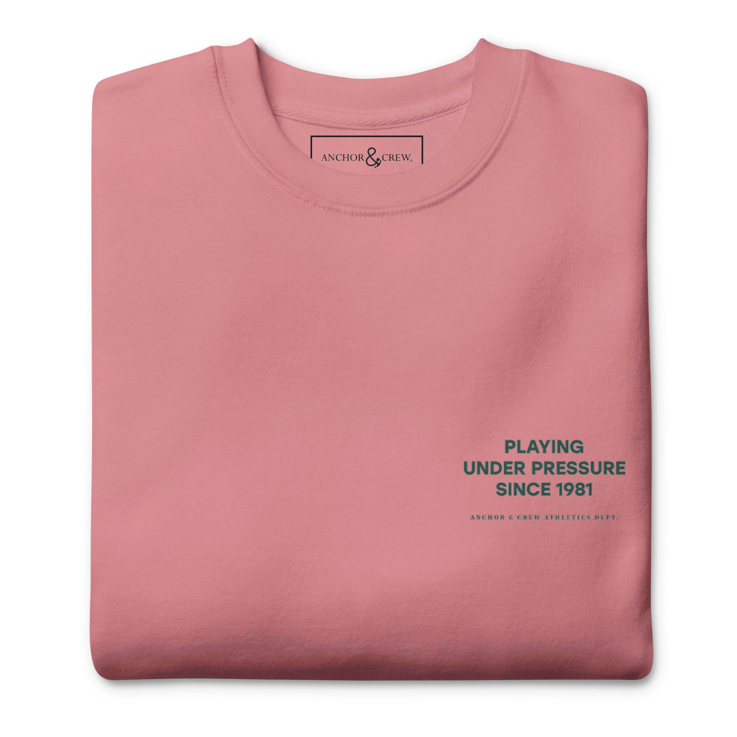 ANCHOR & CREW Court Etiquette Tennis Club League Organic Cotton Sweatshirt 