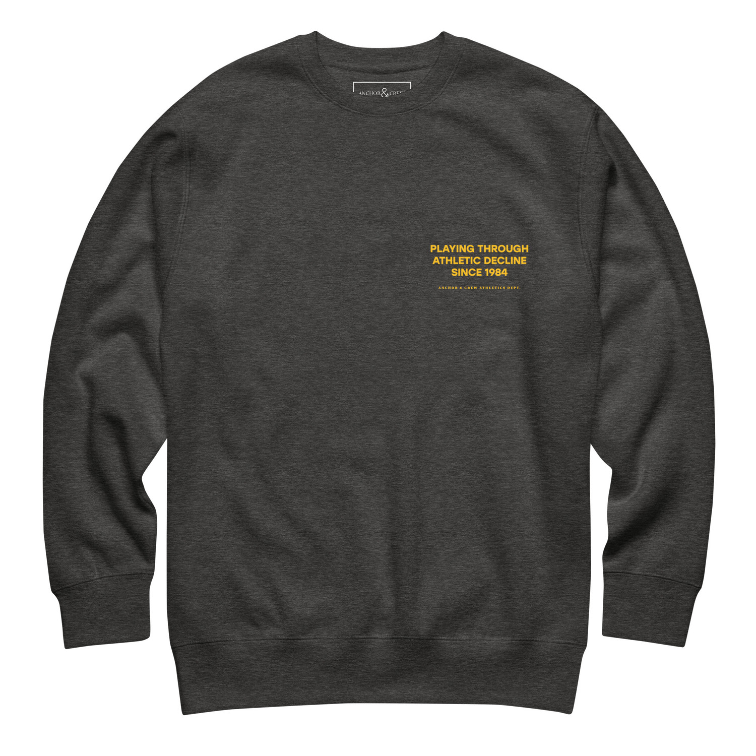 ANCHOR & CREW The Playmaker Basketball Club League Organic Cotton Sweatshirt