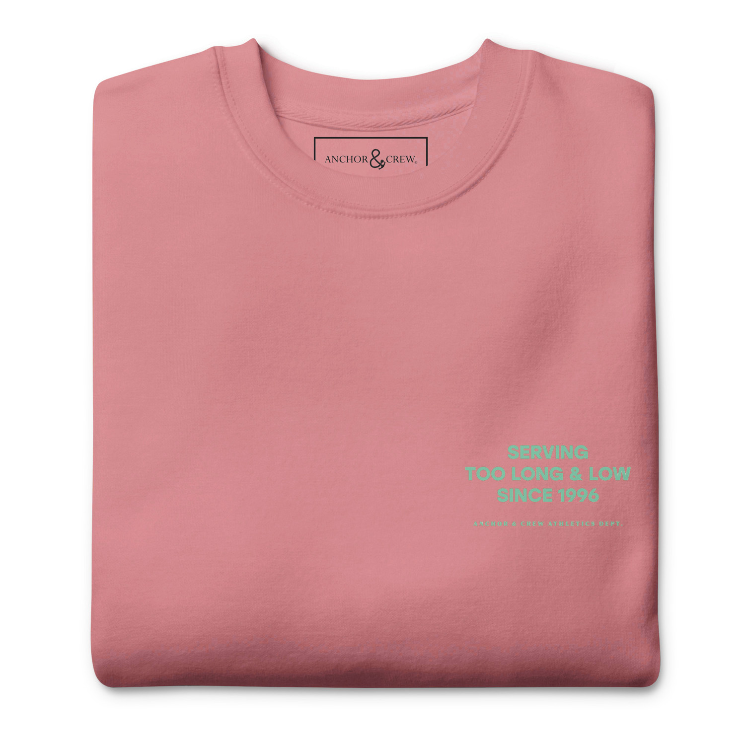 ANCHOR & CREW Set Point Social Volleyball Club League Organic Cotton Sweatshirt 