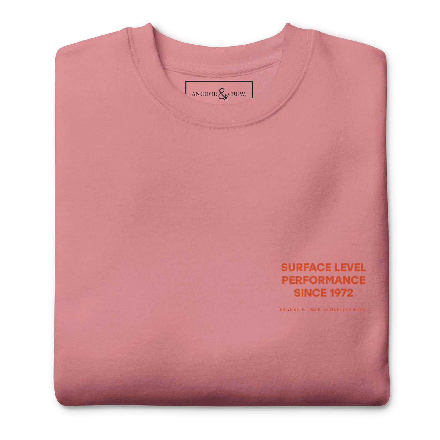 ANCHOR & CREW Personal Best-ish Swimming Club League Organic Cotton Sweatshirt