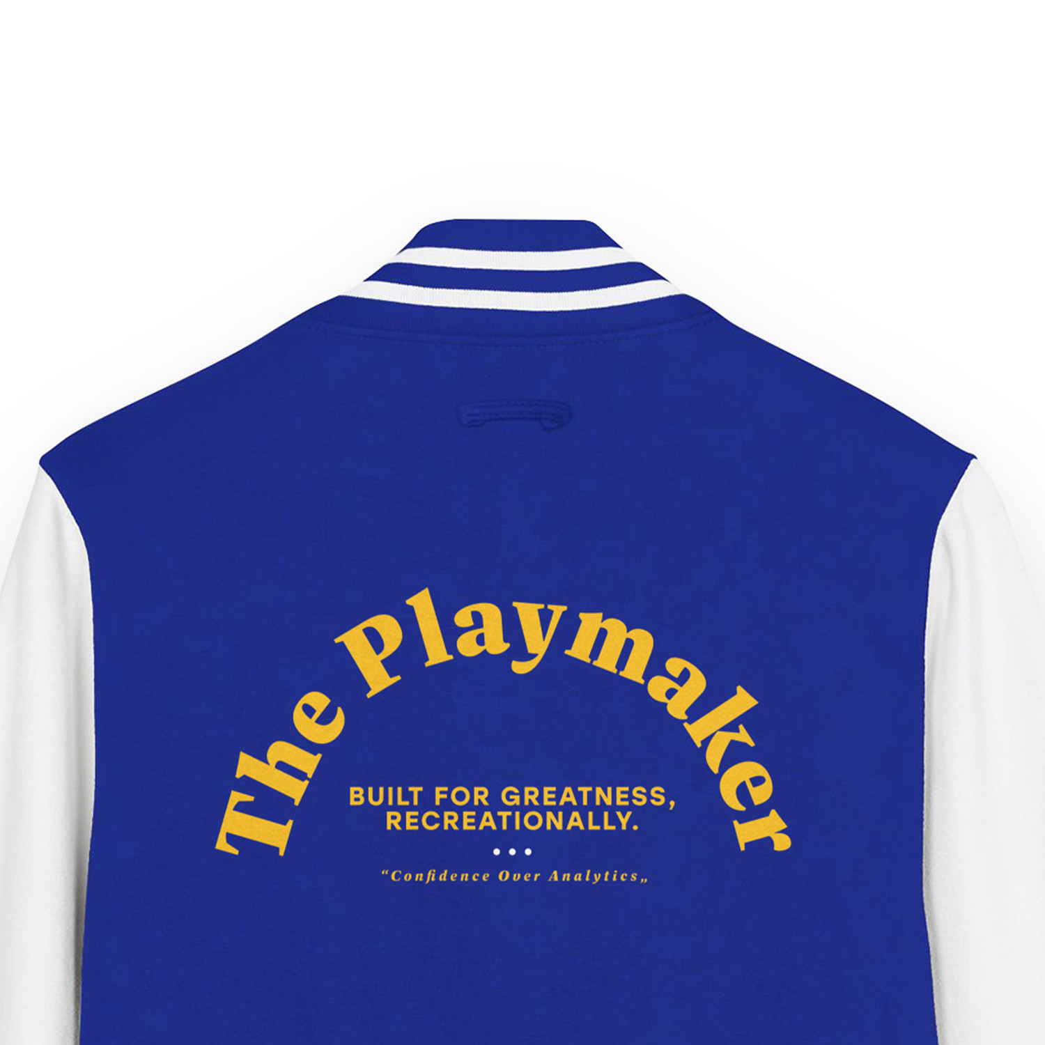 ANCHOR & CREW The Playmaker Basketball Club League Heavy Cotton Varsity Letterman Jacket 