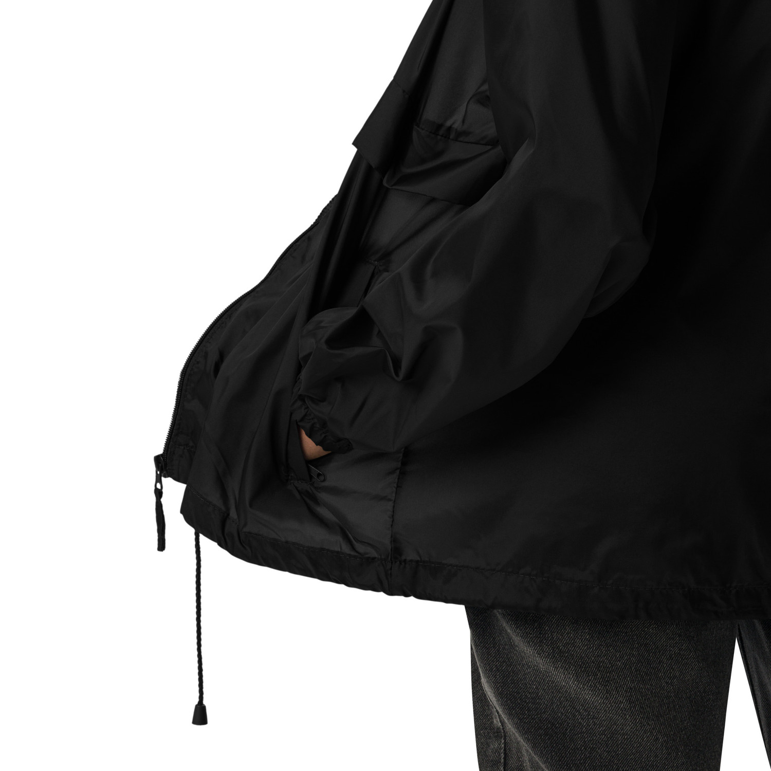 ANCHOR & CREW Athletic Decline Sports Club League Embroidered Windbreaker Coat
