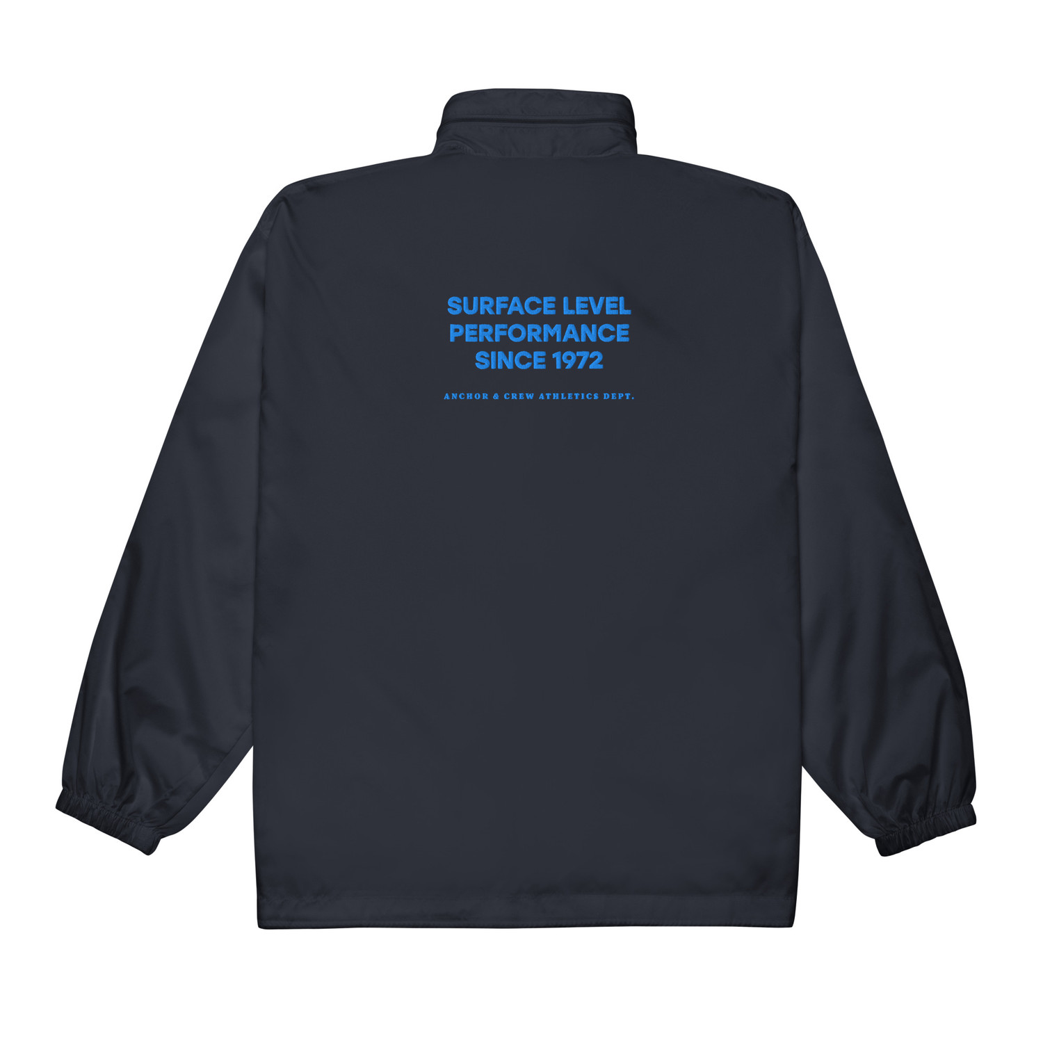 ANCHOR & CREW Surface Level Performance Sports Club League Embroidered Windbreaker Coat