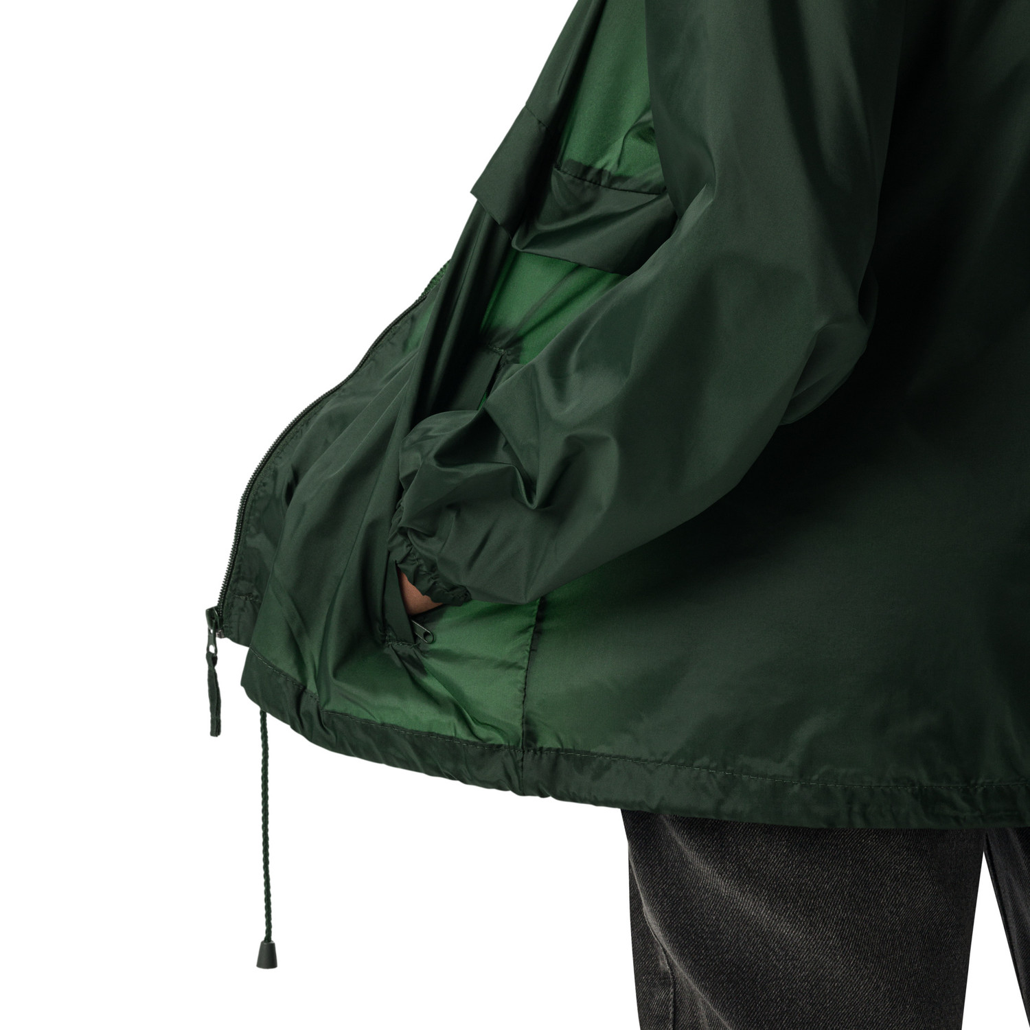 ANCHOR & CREW Surface Level Performance Sports Club League Embroidered Windbreaker Coat