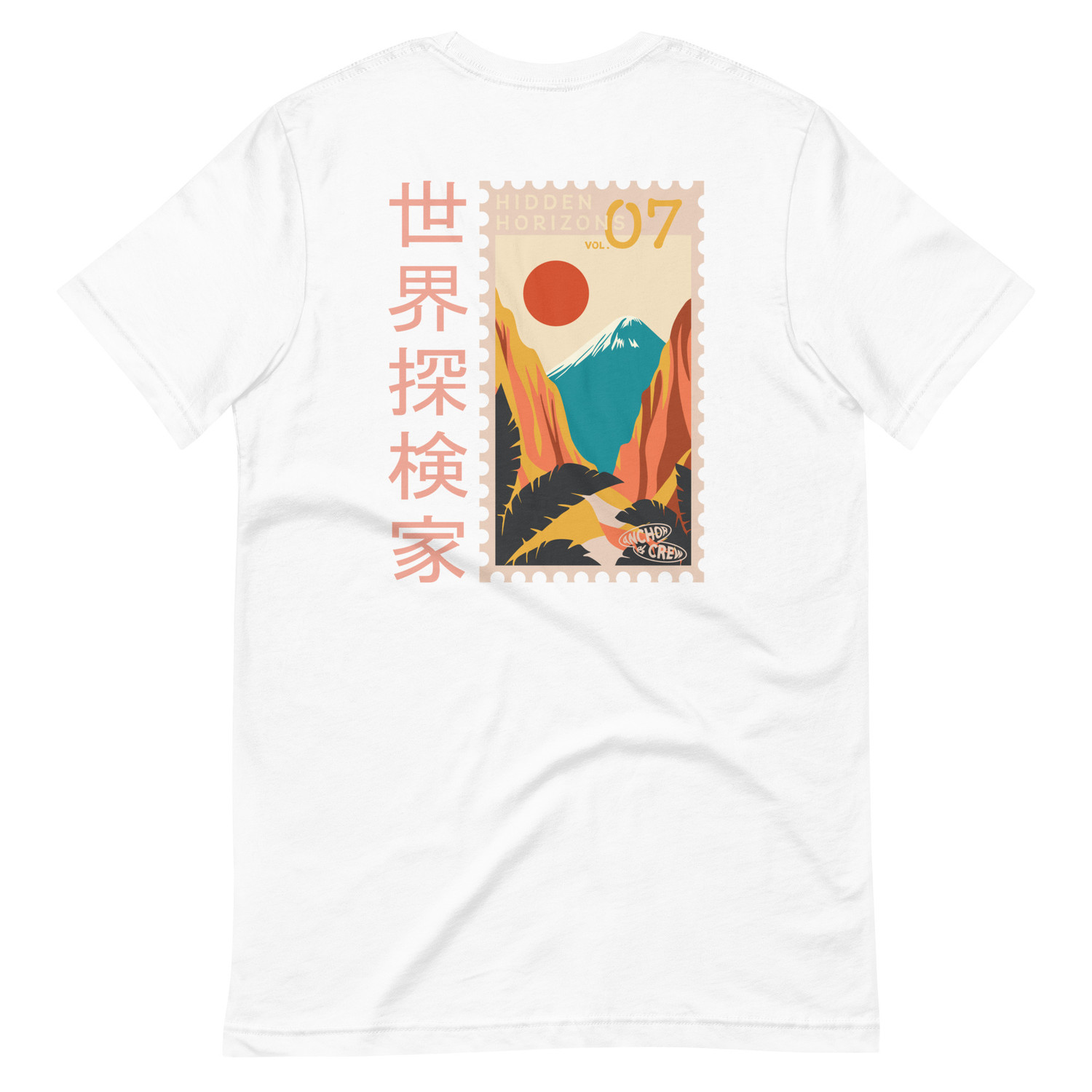 ANCHOR & CREW  Hidden Horizons Postmark Organic Cotton T-Shirt 