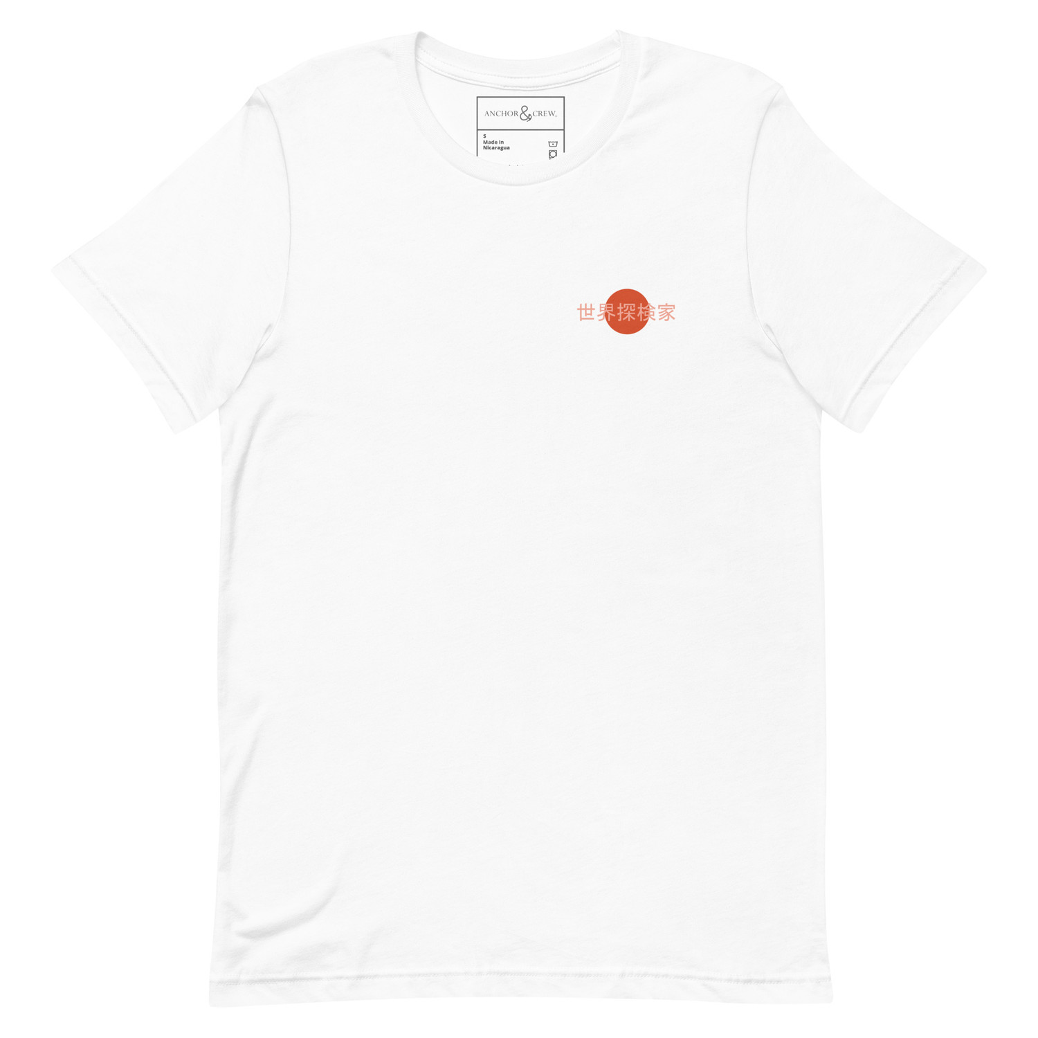 ANCHOR & CREW  Hidden Horizons Postmark Organic Cotton T-Shirt 