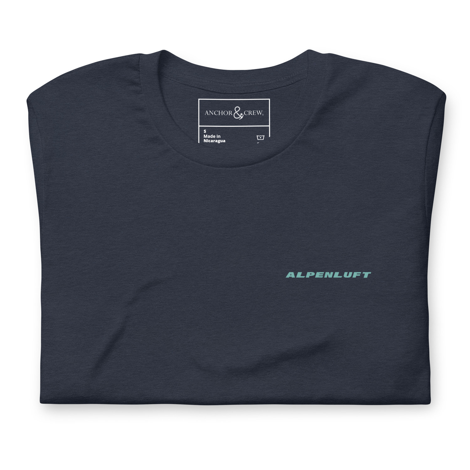 ANCHOR & CREW Higher Grounds Postmark Organic Cotton T-Shirt 