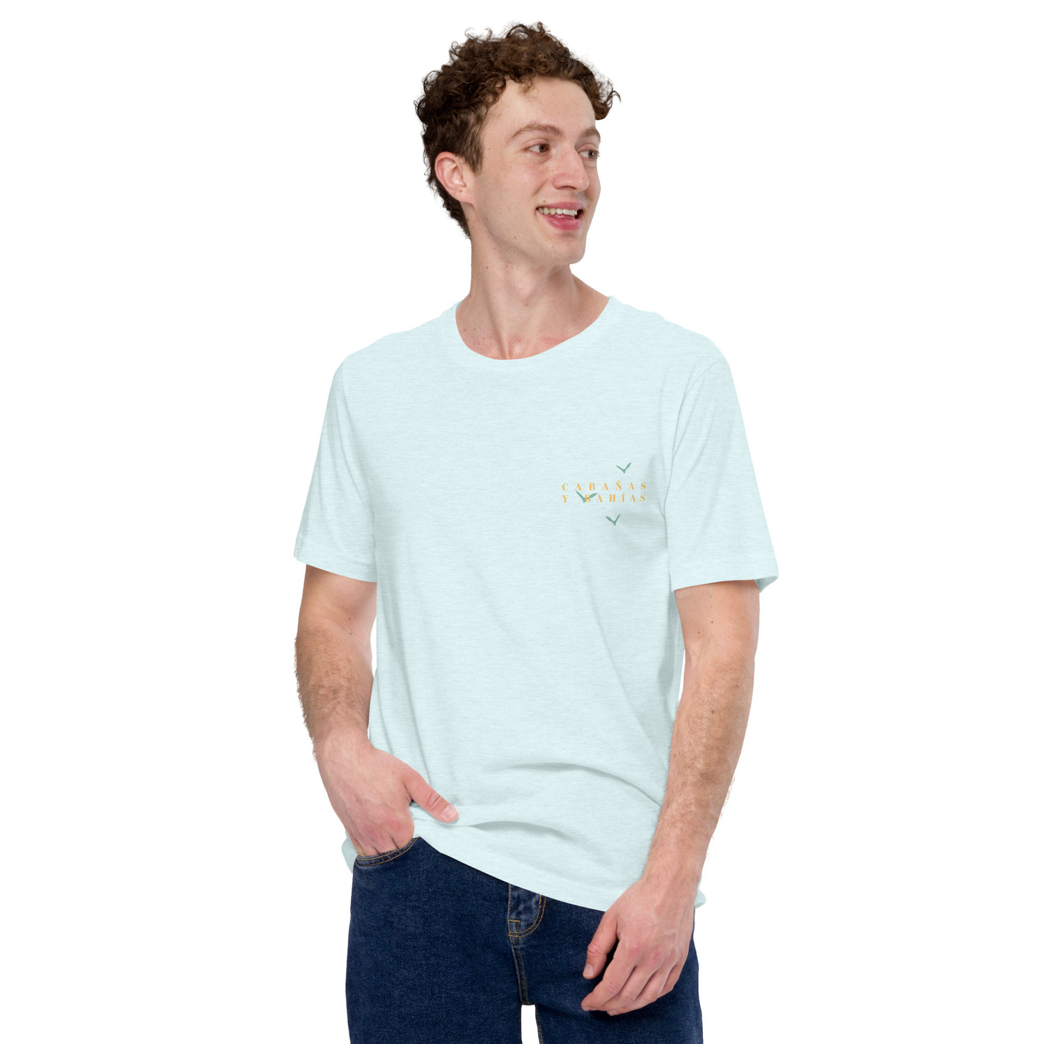 ANCHOR & CREW Golden Archives Postmark Organic Cotton T-Shirt 