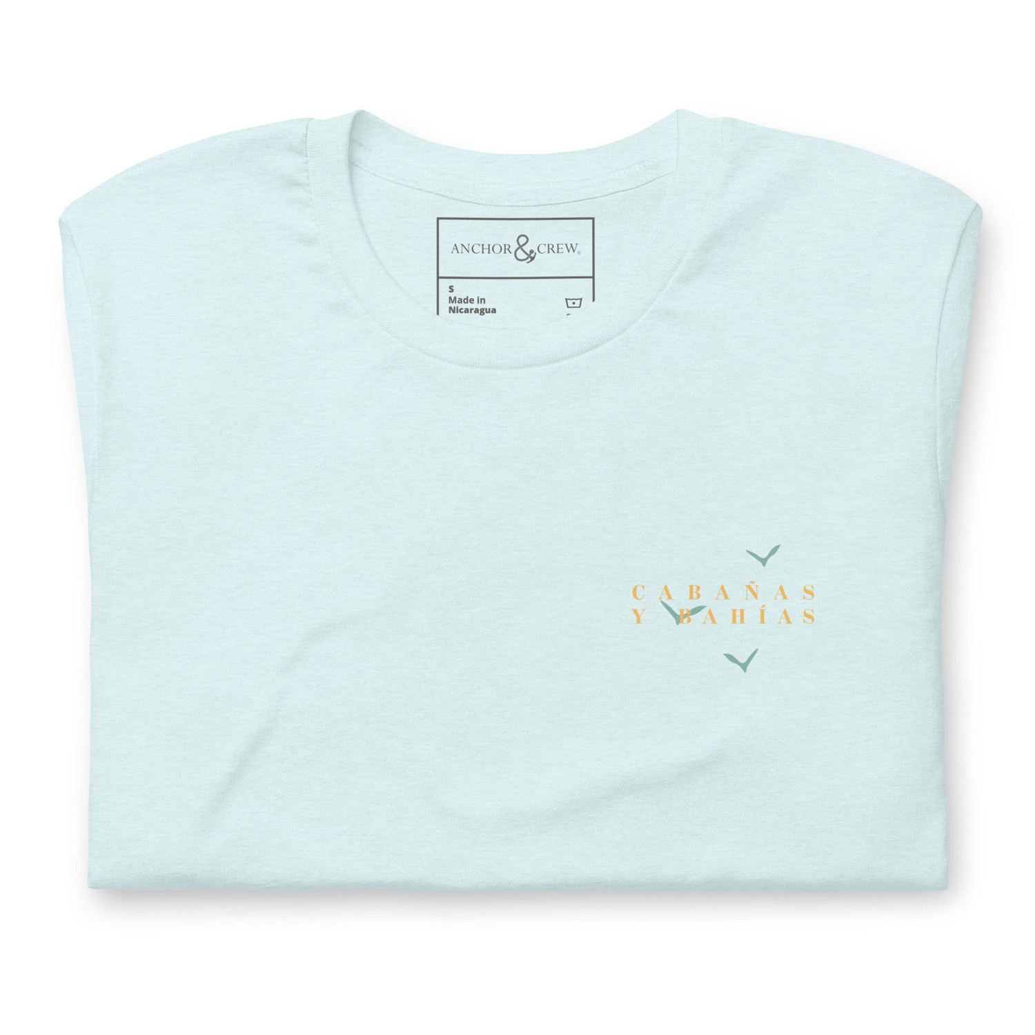 ANCHOR & CREW Golden Archives Postmark Organic Cotton T-Shirt 