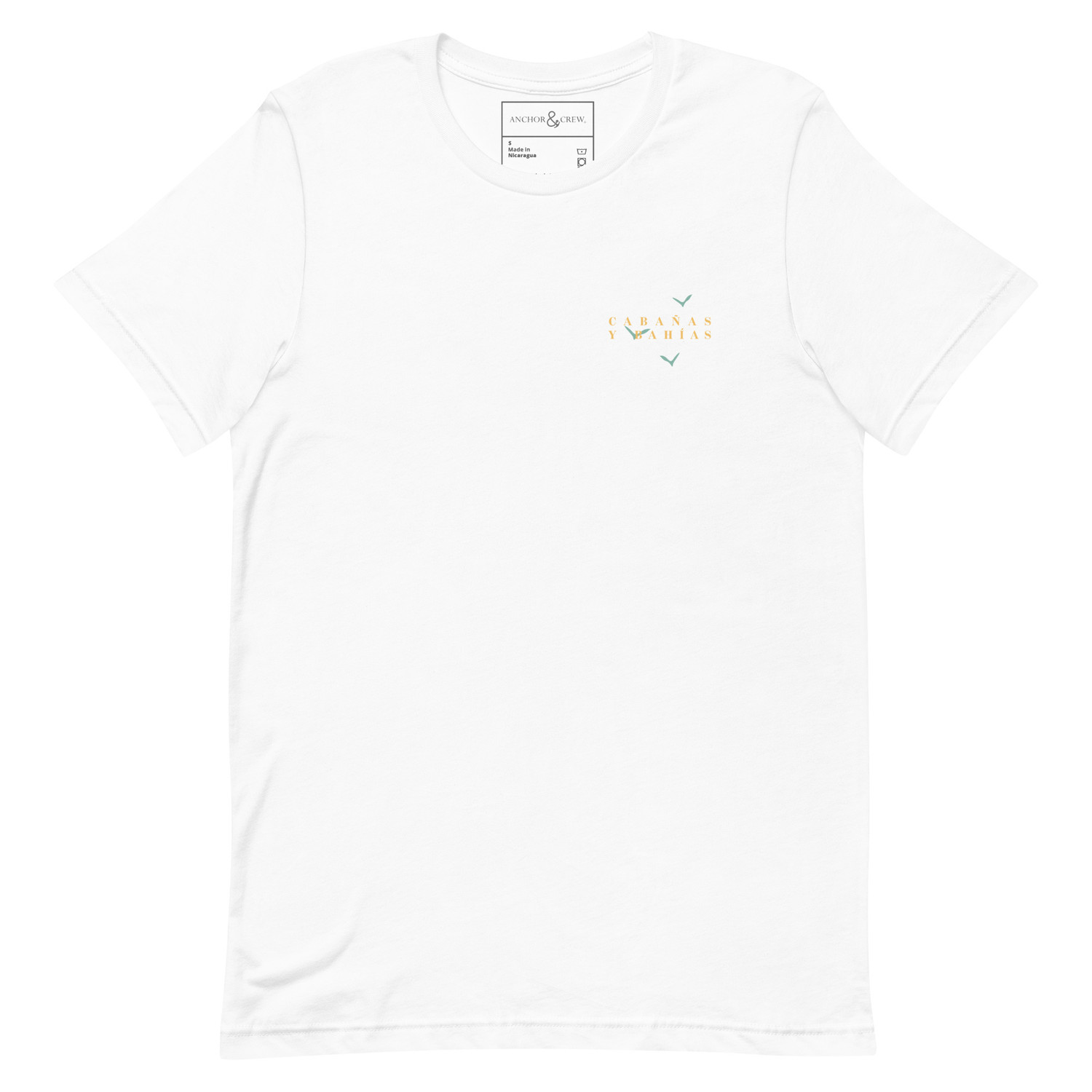 ANCHOR & CREW Golden Archives Postmark Organic Cotton T-Shirt 