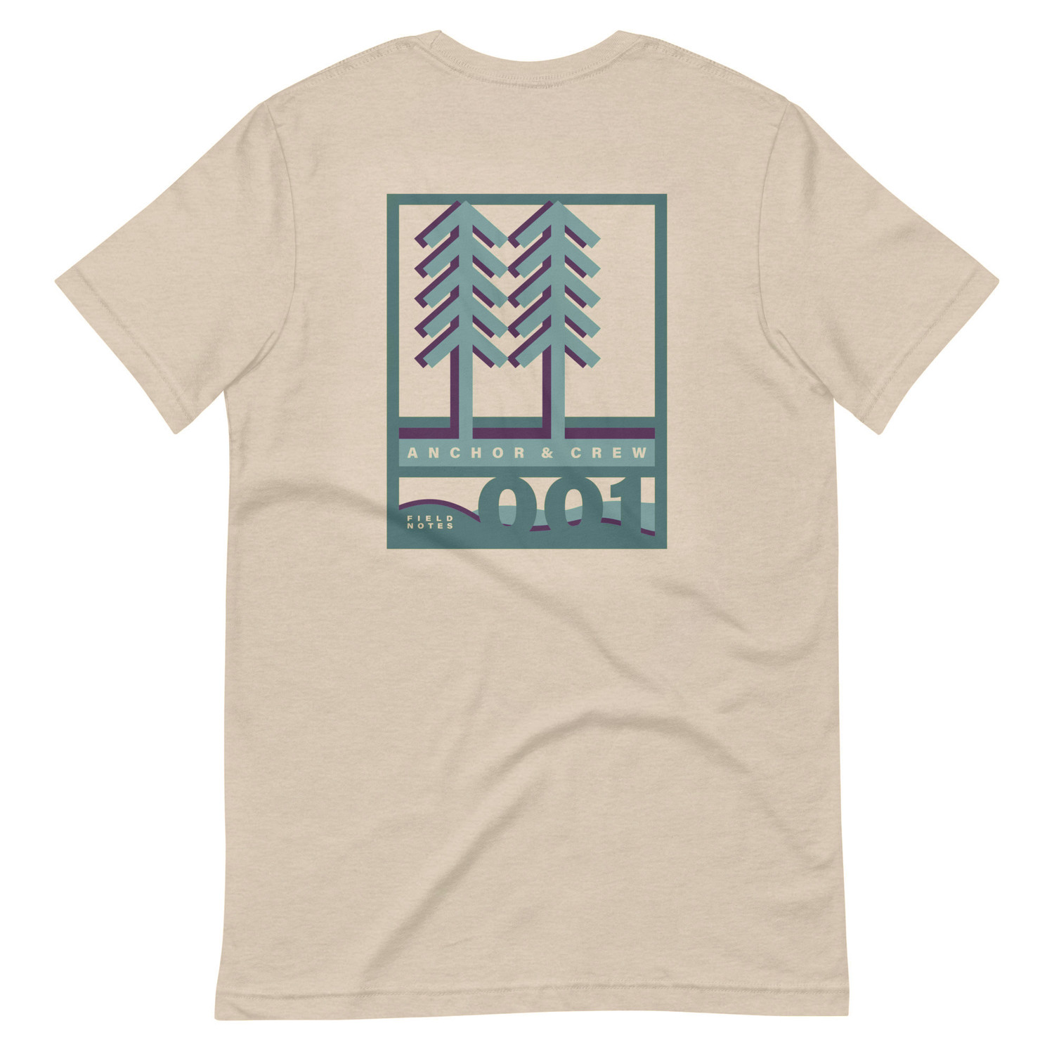 ANCHOR & CREW 001 Field Notes Organic Cotton T-Shirt