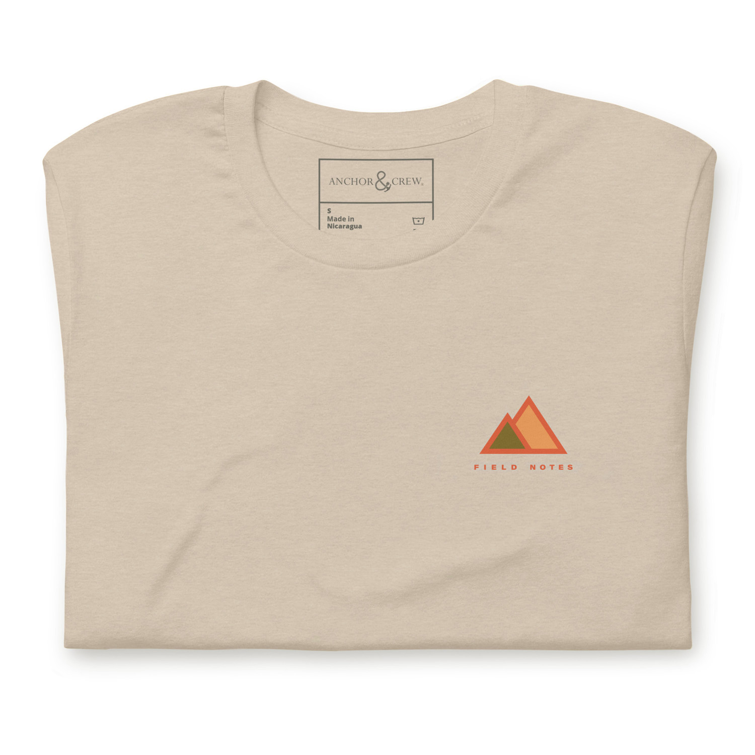 ANCHOR & CREW 002 Field Notes Organic Cotton T-Shirt