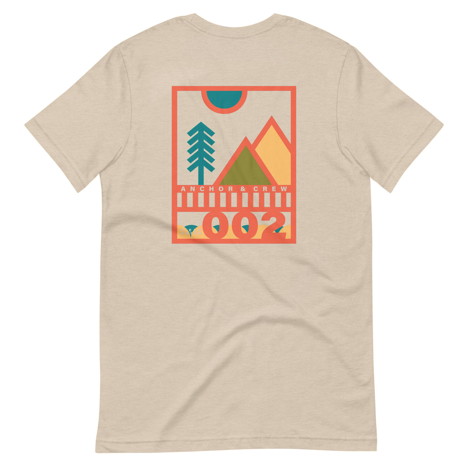 ANCHOR & CREW 002 Field Notes Organic Cotton T-Shirt