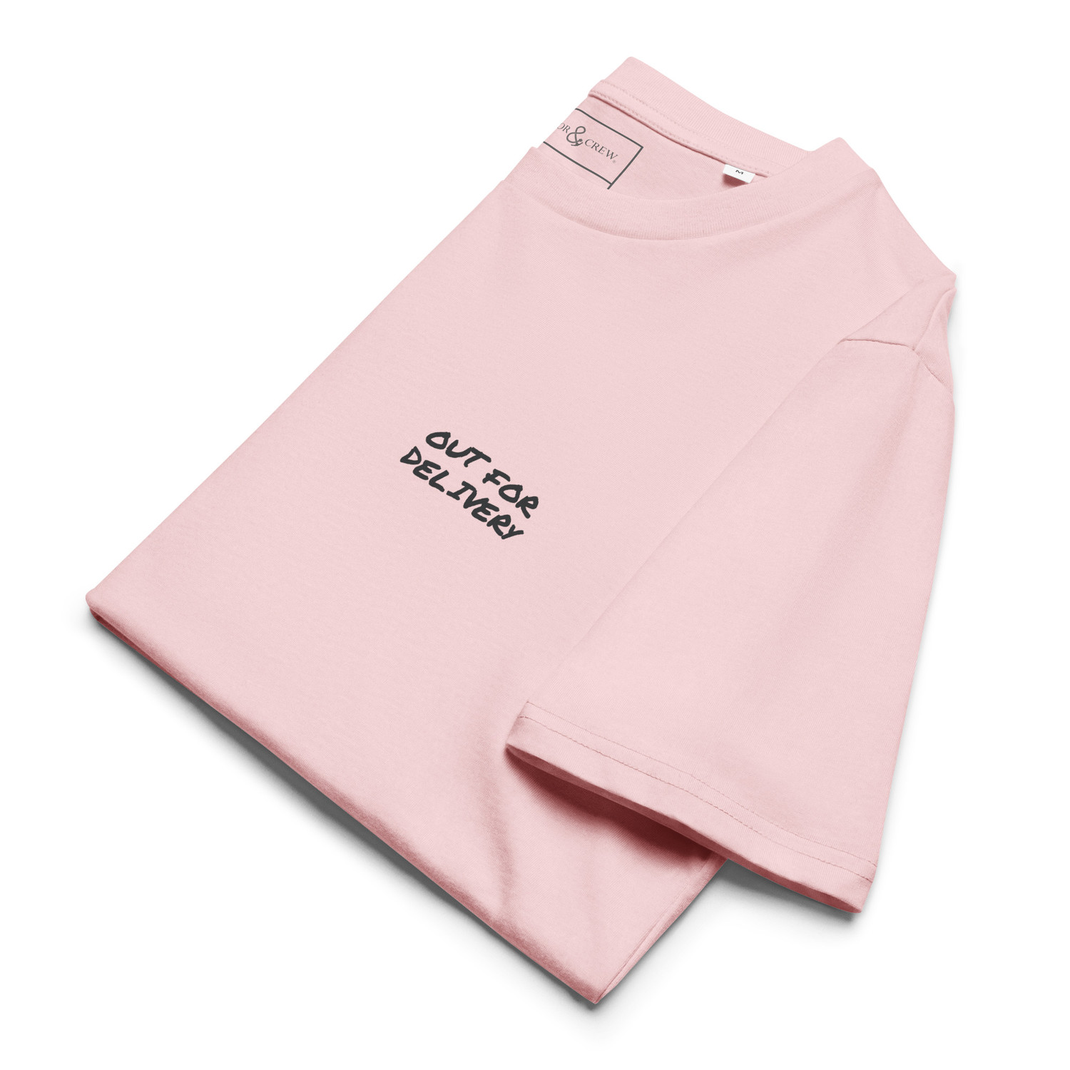ANCHOR & CREW Out For Delivery Annotations Organic Cotton T-Shirt