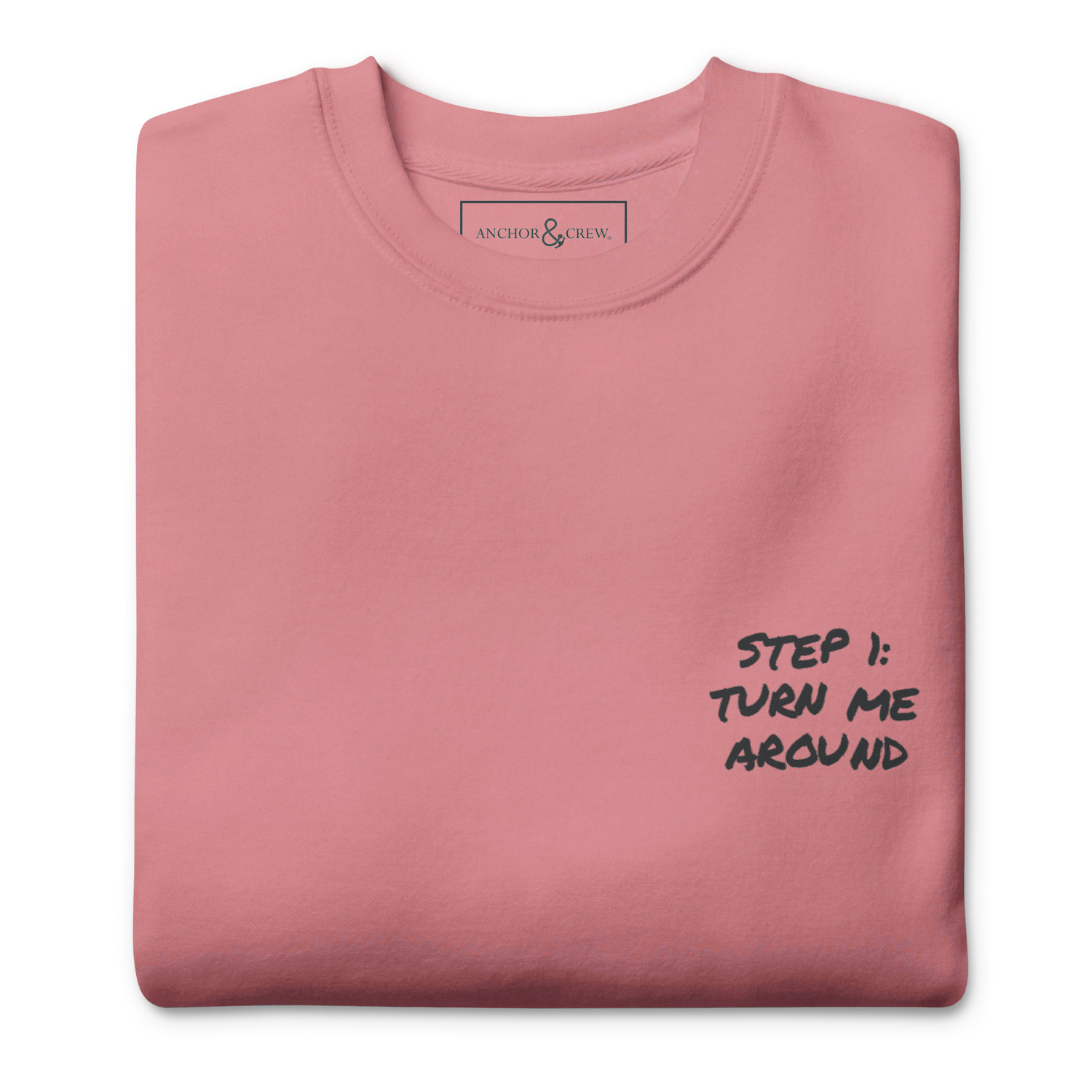 ANCHOR & CREW Actually Nevermind Annotations Organic Cotton Sweatshirt