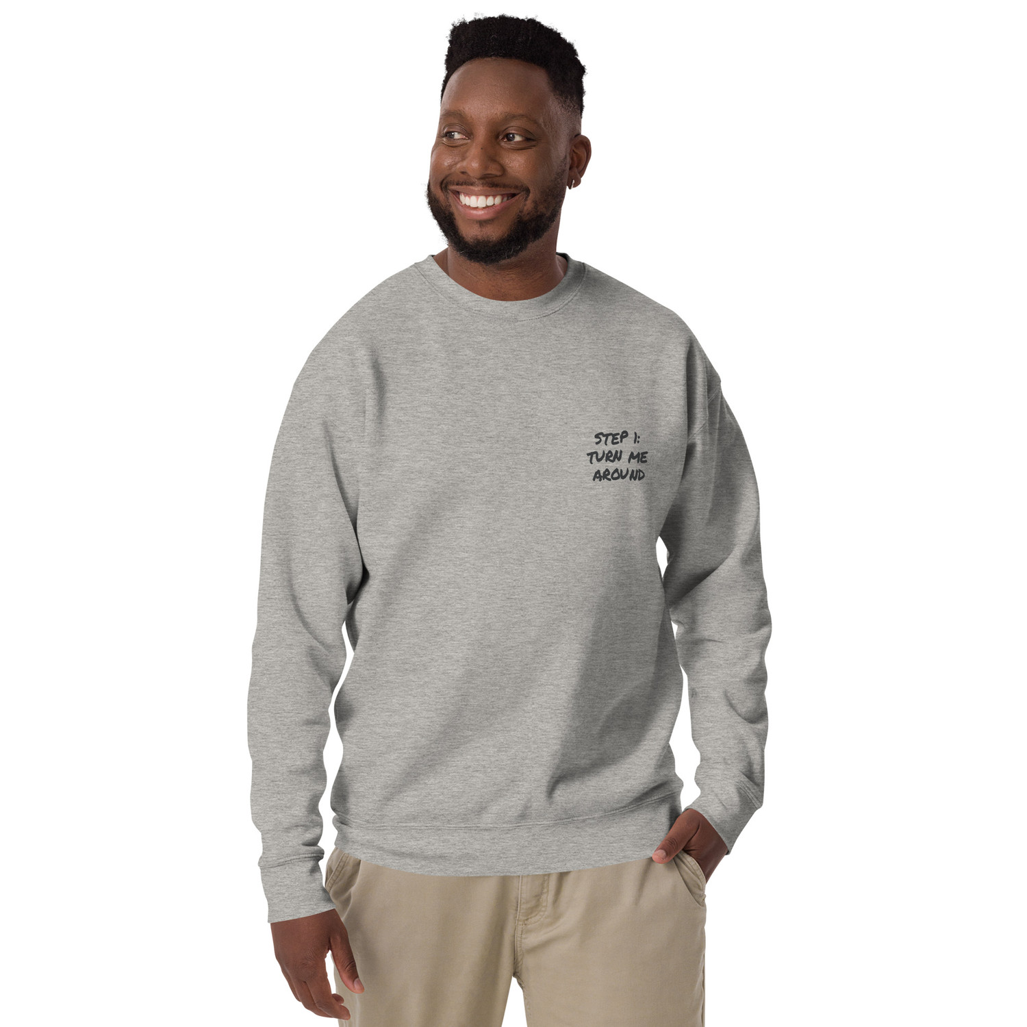ANCHOR & CREW Actually Nevermind Annotations Organic Cotton Sweatshirt