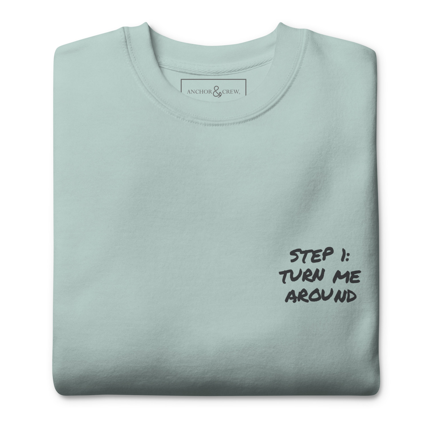 ANCHOR & CREW Actually Nevermind Annotations Organic Cotton Sweatshirt