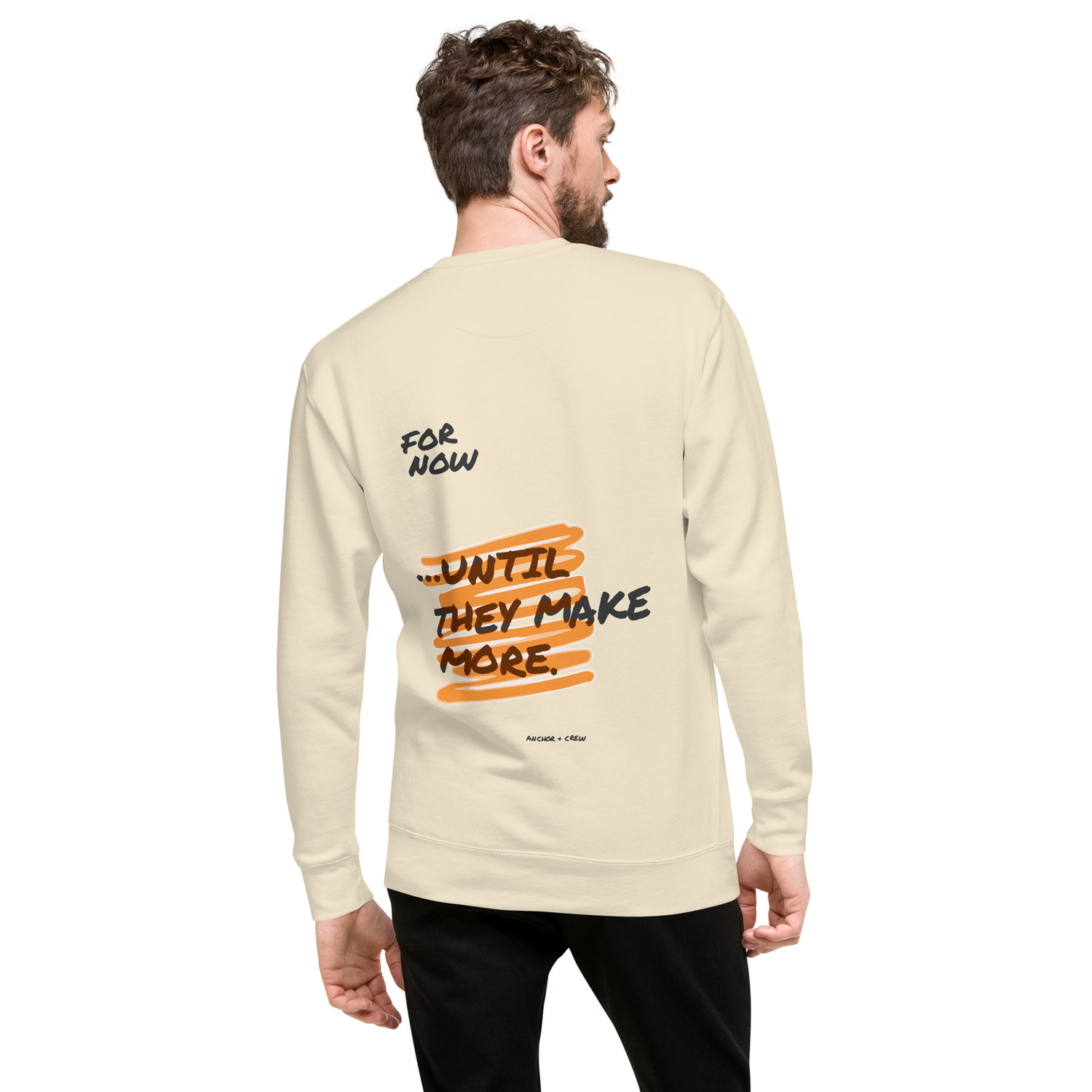 ANCHOR & CREW Limited Edition Annotations Organic Cotton Sweatshirt