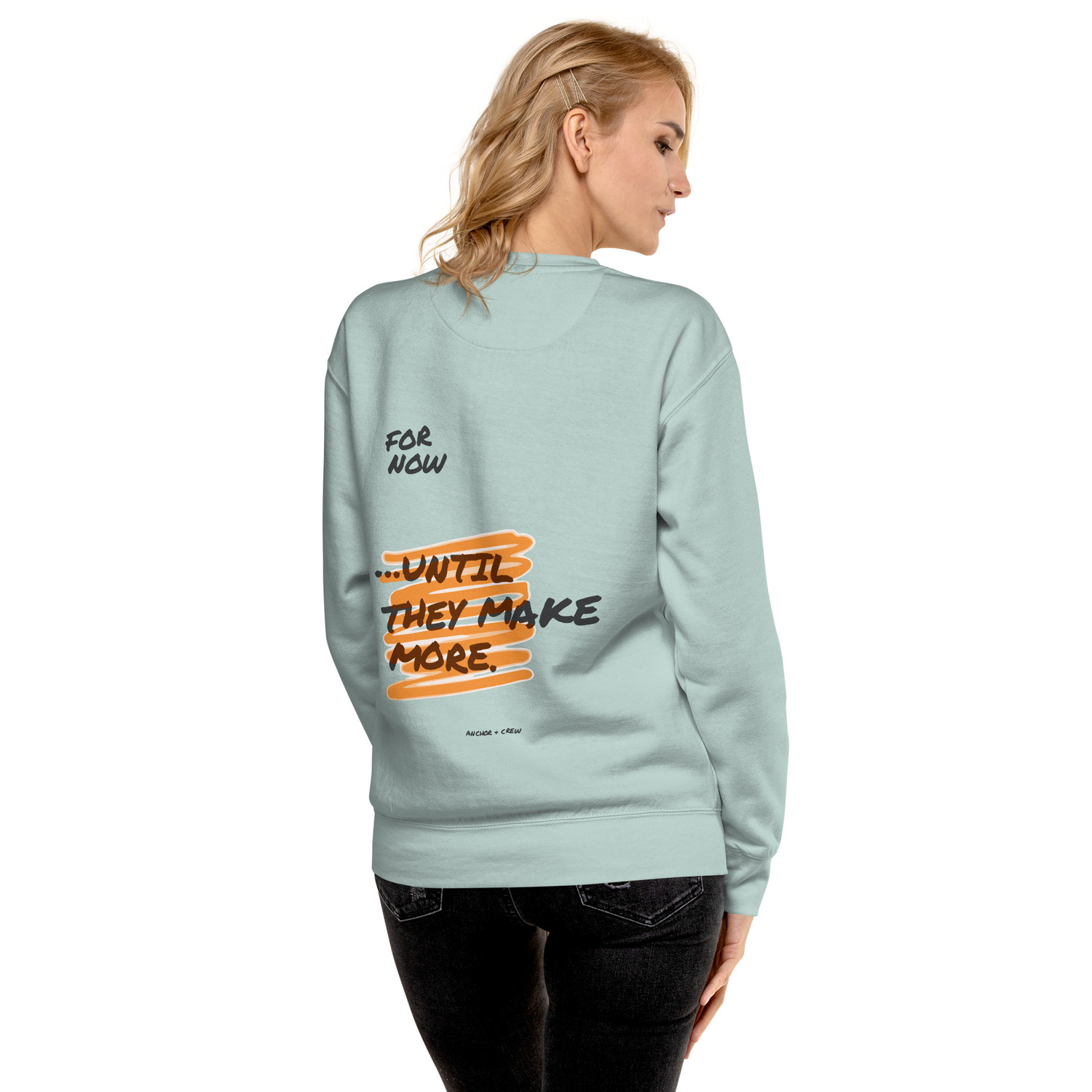 ANCHOR & CREW Limited Edition Annotations Organic Cotton Sweatshirt